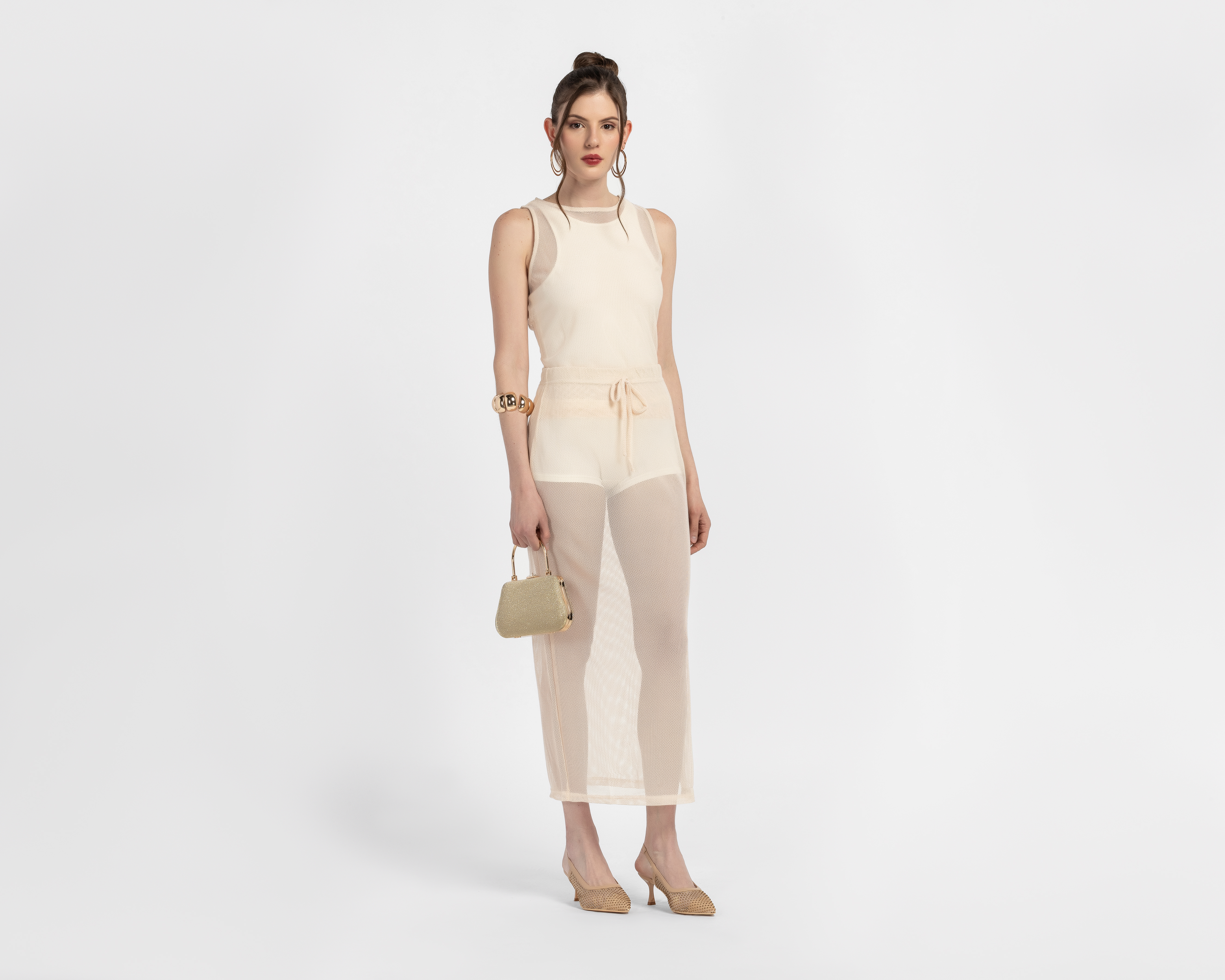 Foto 3 pulgar | Foto 2 | Falda y Top Jennifer Lopez para Mujer