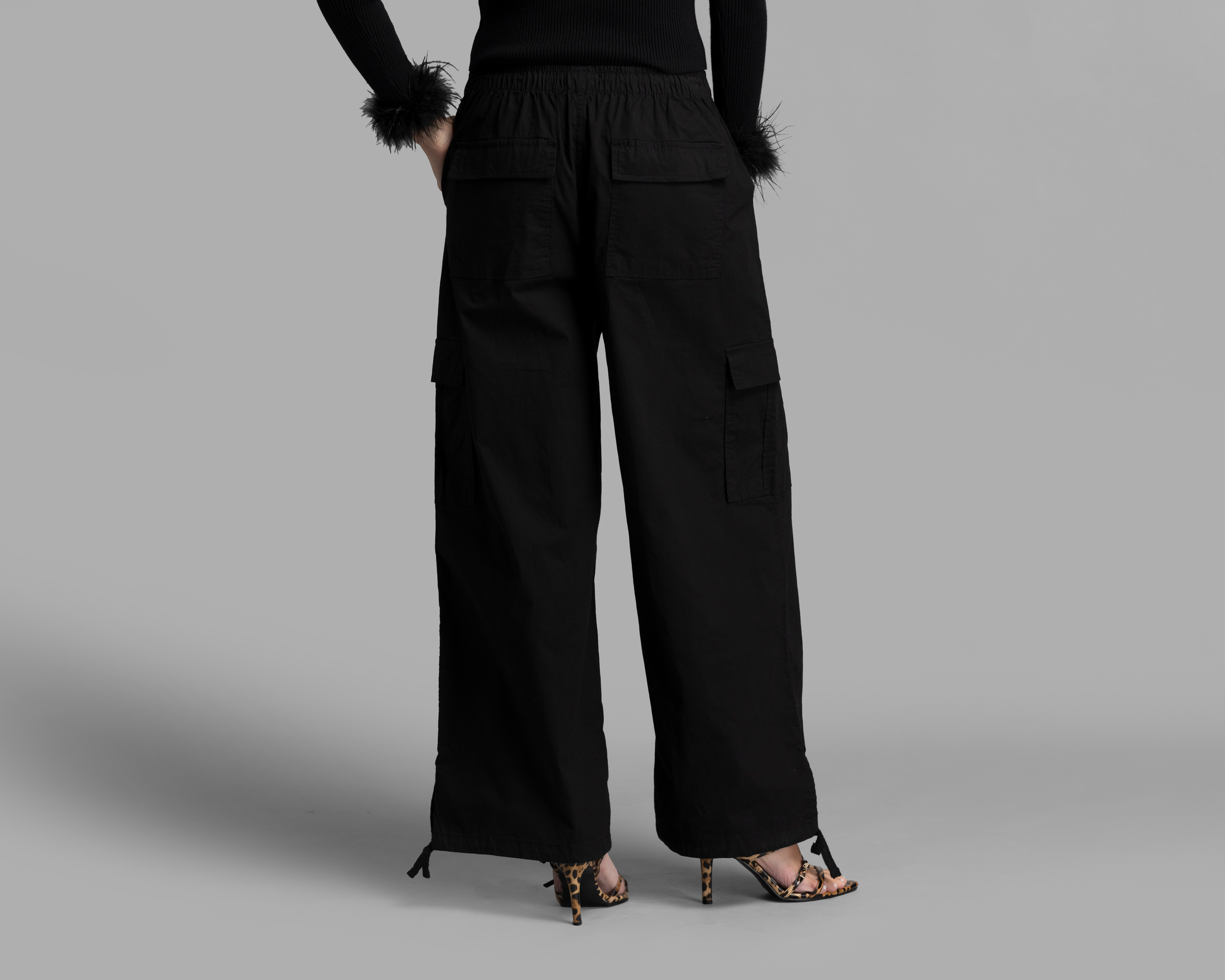 Foto 3 | Foto 3 | Pantalón Cargo Strona Negro Juvenil