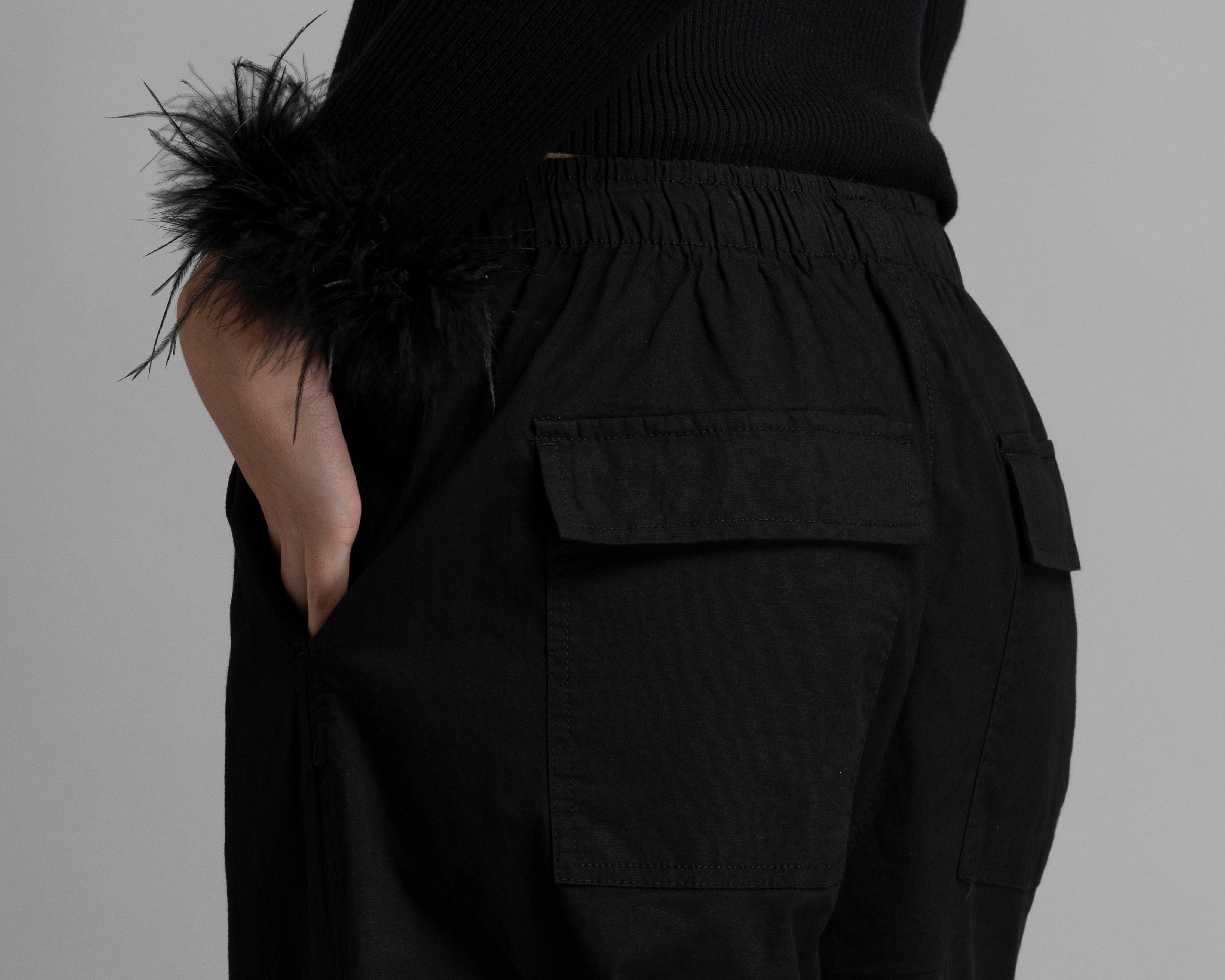 Foto 5 | Foto 5 | Pantalón Cargo Strona Negro Juvenil