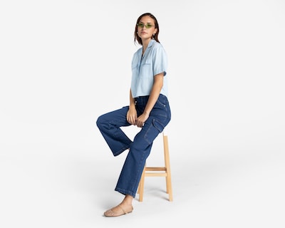 Foto 2 | Foto 2 | Jeans Wide Leg Refill para Mujer