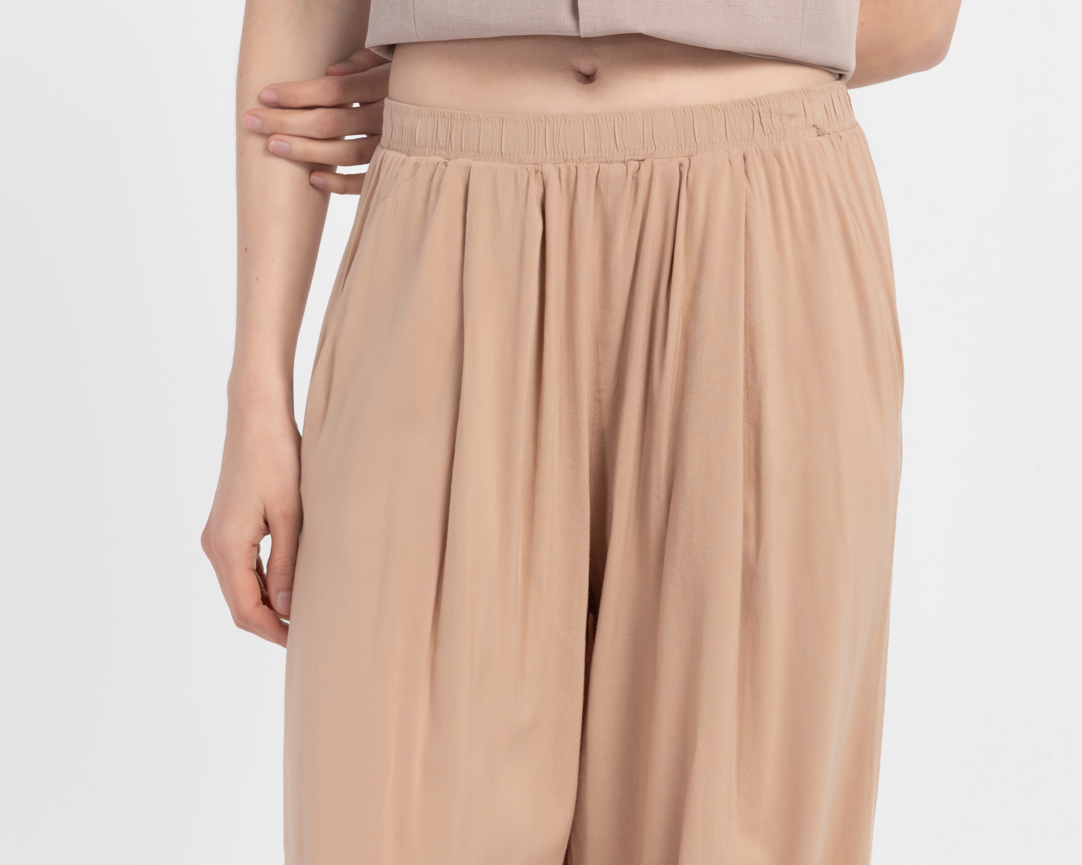 Foto 4 | Foto 4 | Pantalón Ancho Jennifer Lopez con Bolsillos para Mujer