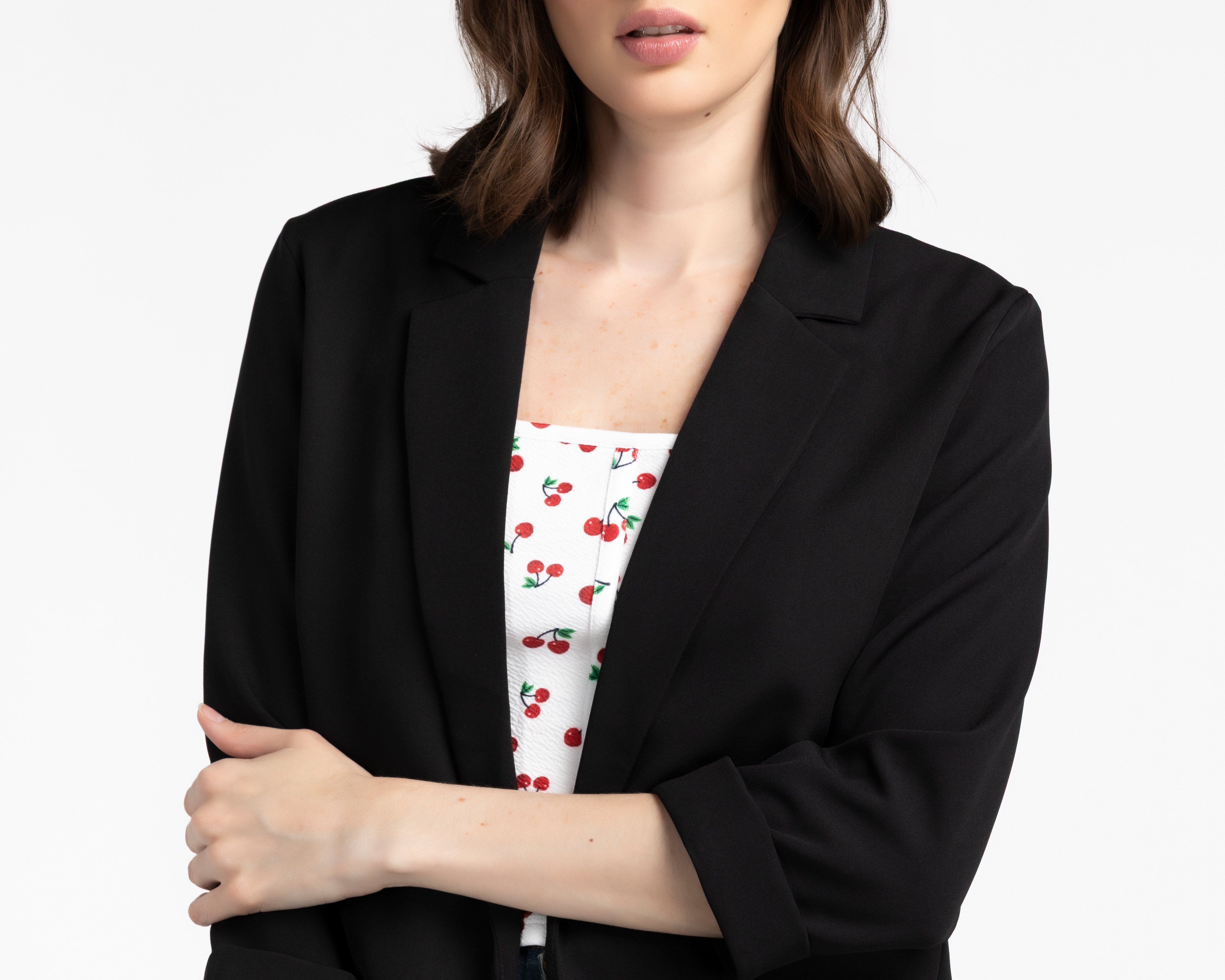 Foto 5 pulgar | Foto 4 | Blazer Negro Sahara para Mujer