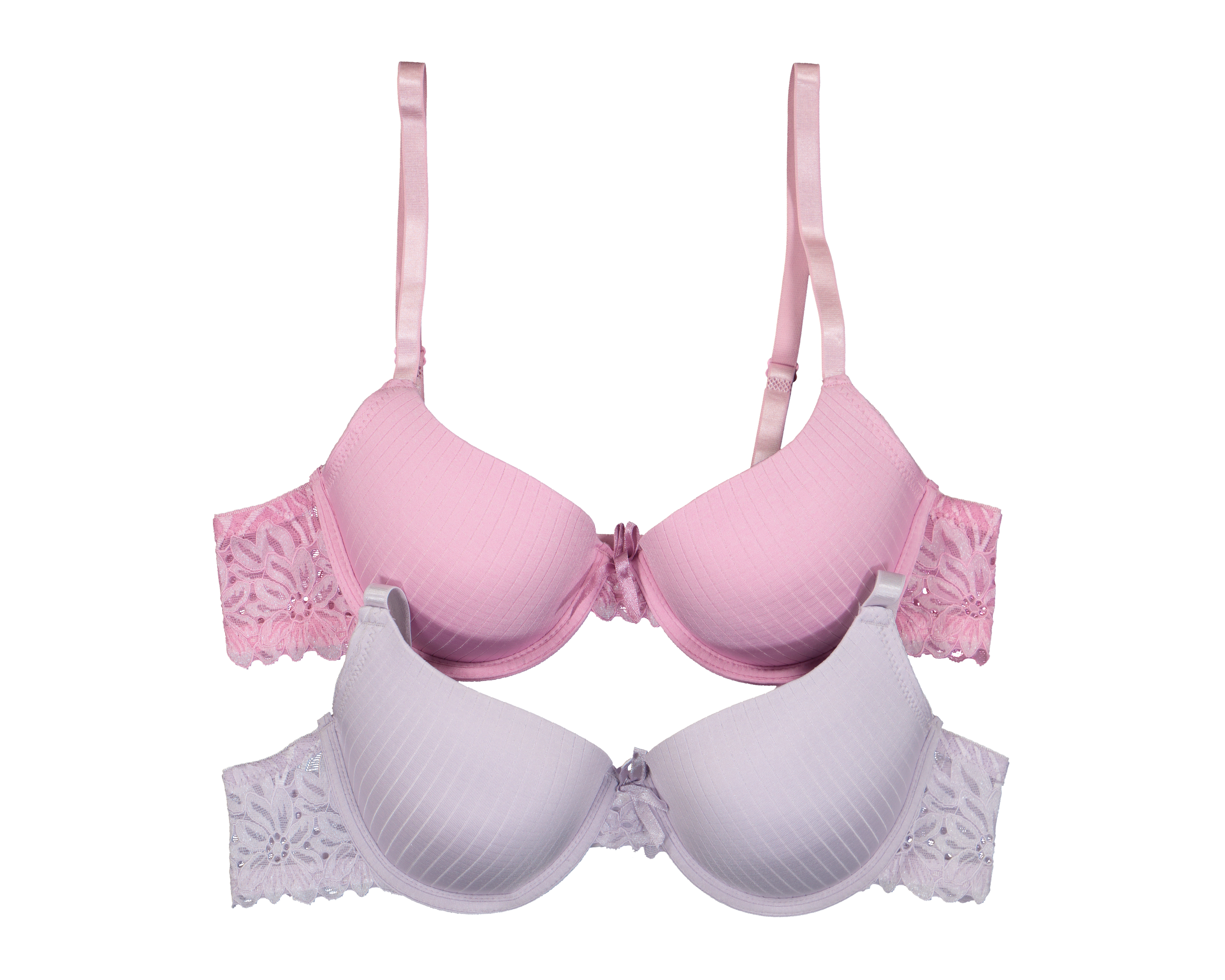 Brasier con Encaje Lovest con Varilla para Mujer 2 Pack