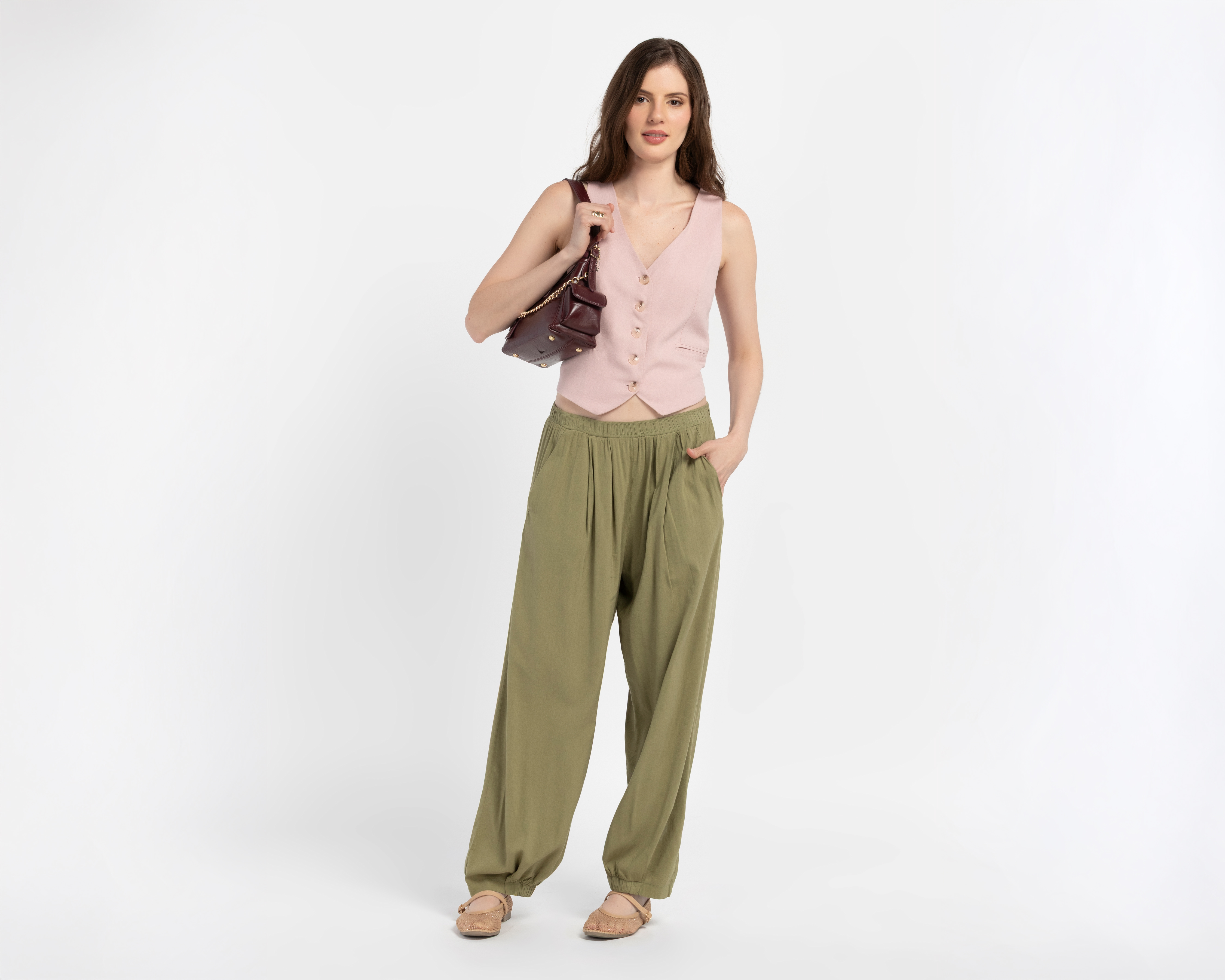 Foto 3 pulgar | Foto 2 | Pantalón Ancho  Jennifer Lopez para Mujer