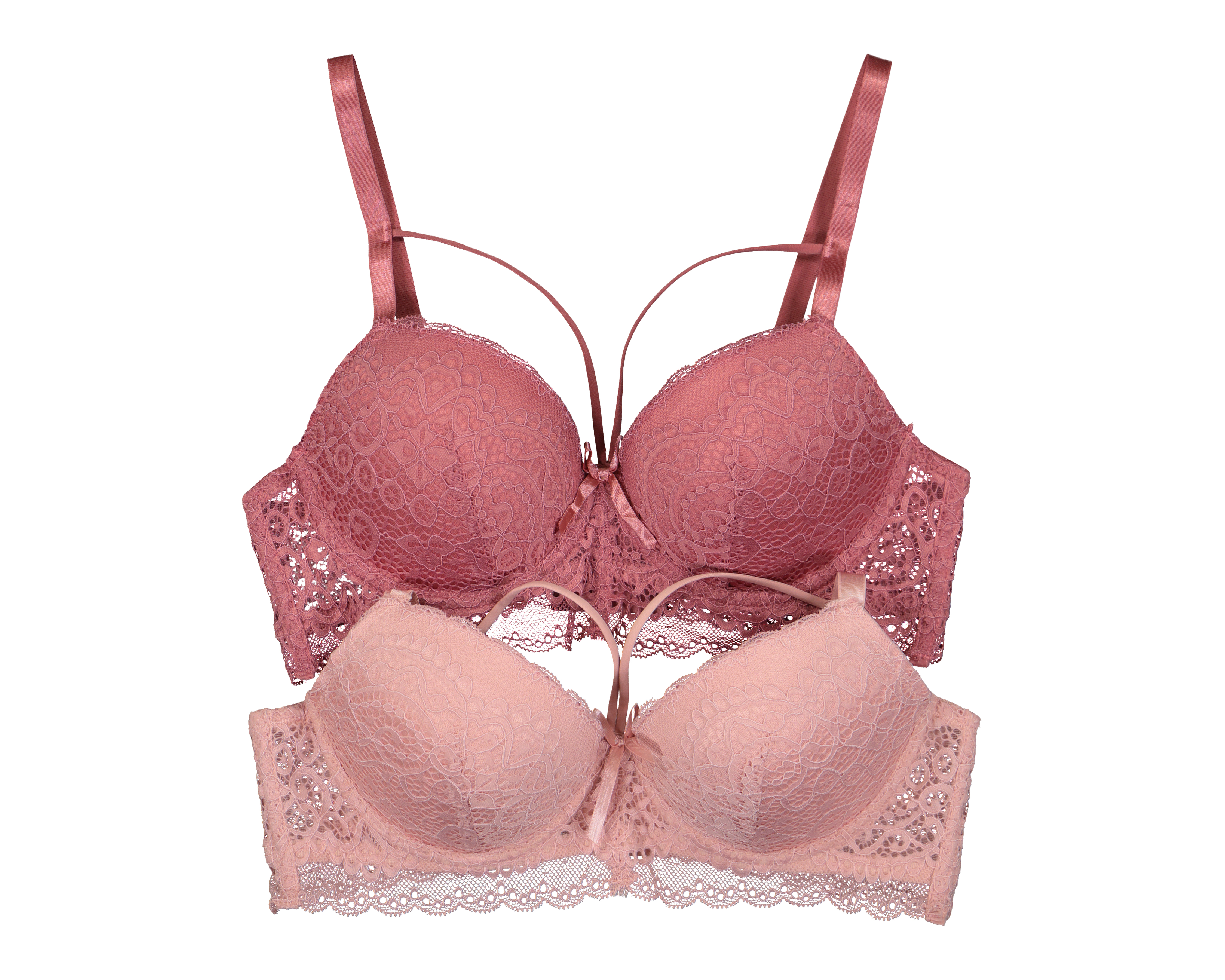 Foto 2 pulgar | Foto 1 | Brasier con Encaje Eva Tu Estilo Íntimo Para Mujer 2 Pack