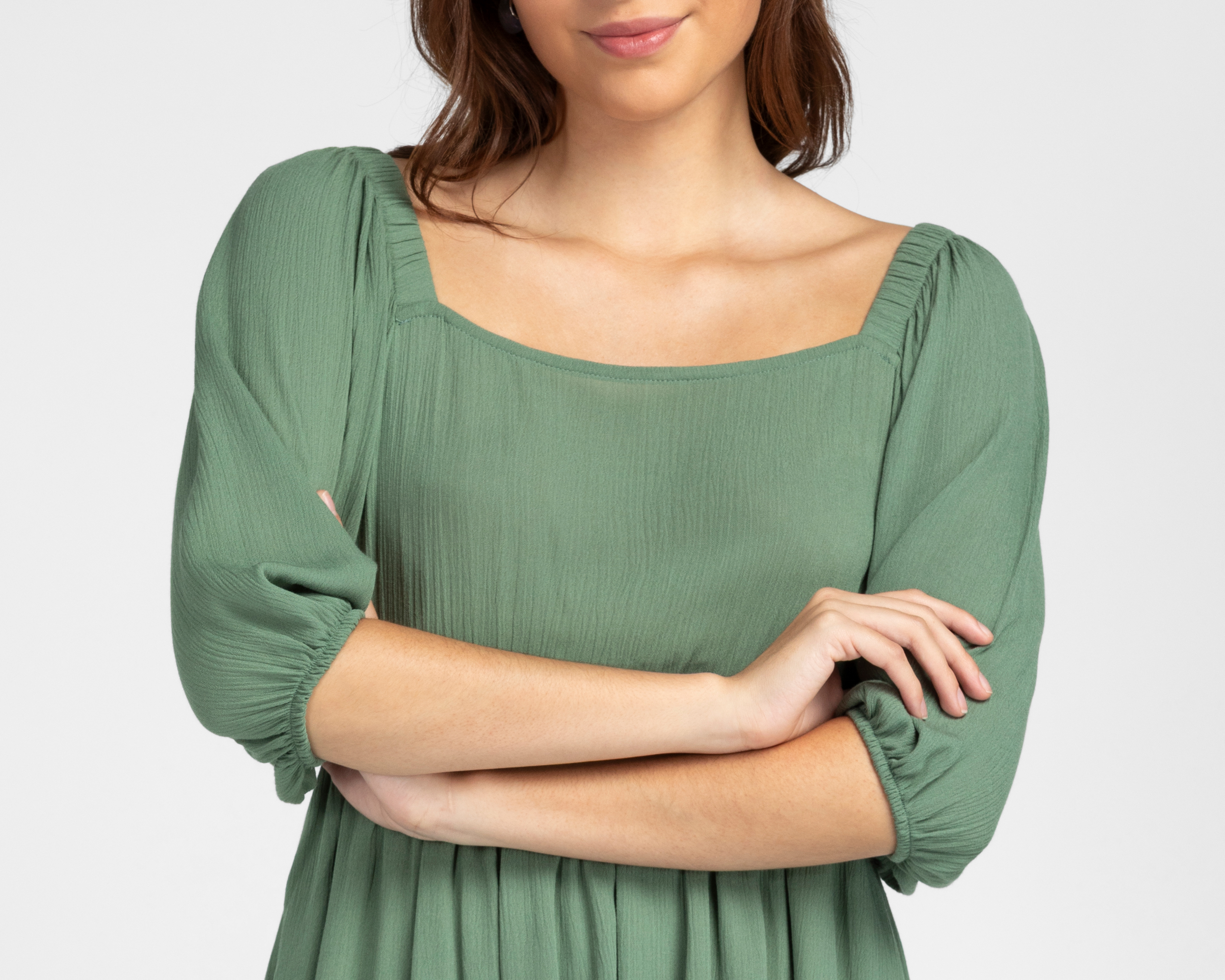 Foto 5 pulgar | Foto 4 | Vestido Casual Refill Corto Manga 3/4 para Mujer