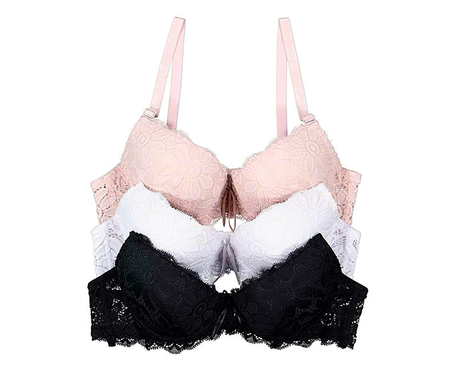 Foto 2 pulgar | Foto 1 | Brasier con Varilla Eva Tu Estilo Íntimo Push Up 3 Pack