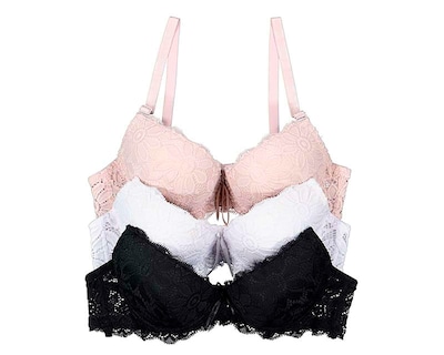 Foto 1 | Foto 1 | Brasier con Varilla Eva Tu Estilo Íntimo Push Up 3 Pack