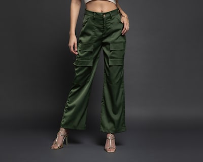 Foto 2 | Foto 2 | Pantalón Casual Jennifer Lopez Verde