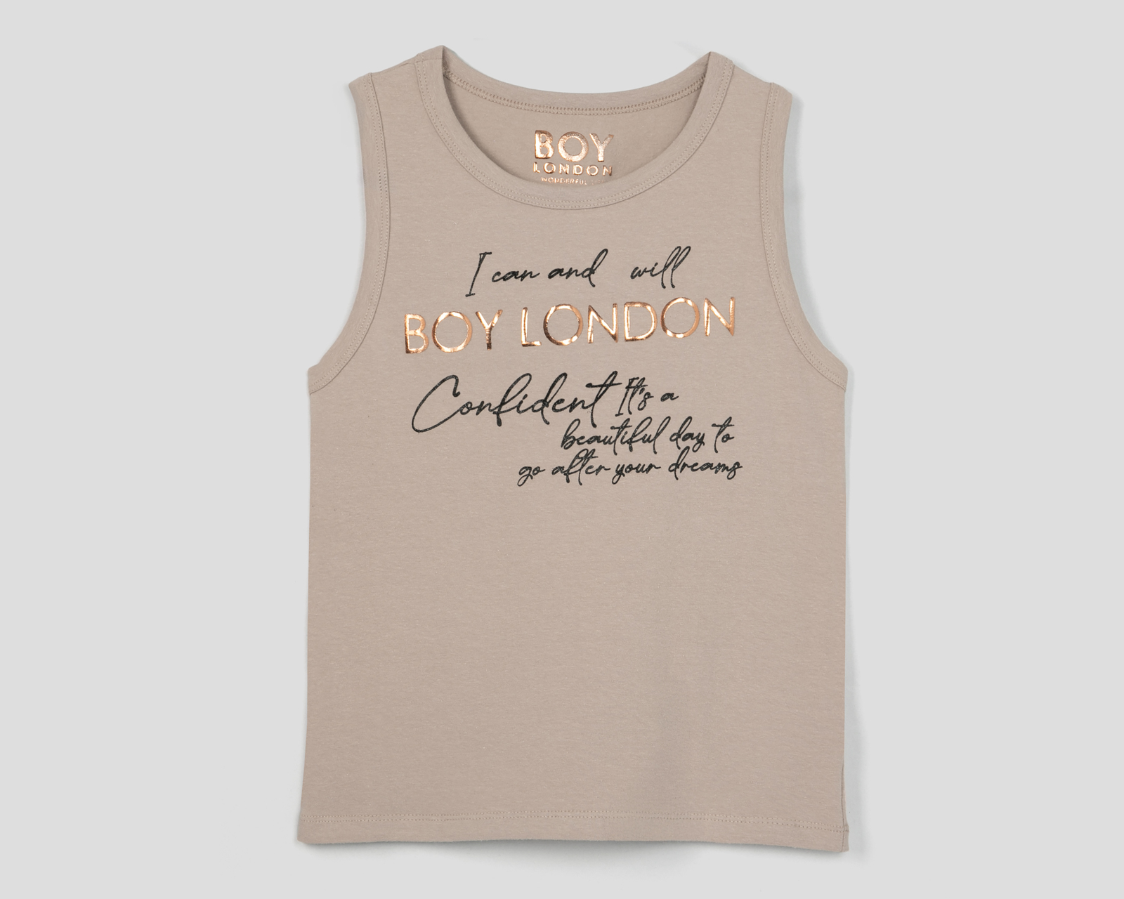 Foto 2 pulgar | Foto 1 | Playera Boy London Estampada para Mujer