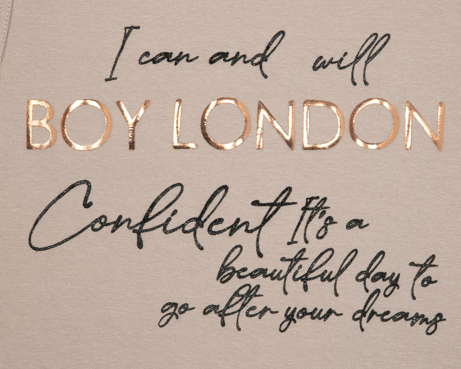 Foto 4 pulgar | Foto 3 | Playera Boy London Estampada para Mujer