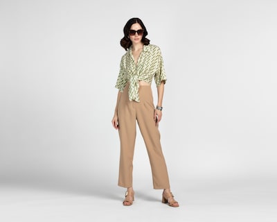 Foto 2 | Foto 2 | Pantalón de Vestir Sahara Café para Mujer
