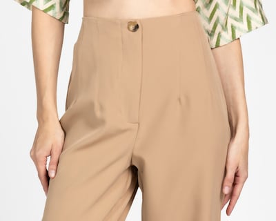 Foto 4 | Foto 4 | Pantalón de Vestir Sahara Café para Mujer