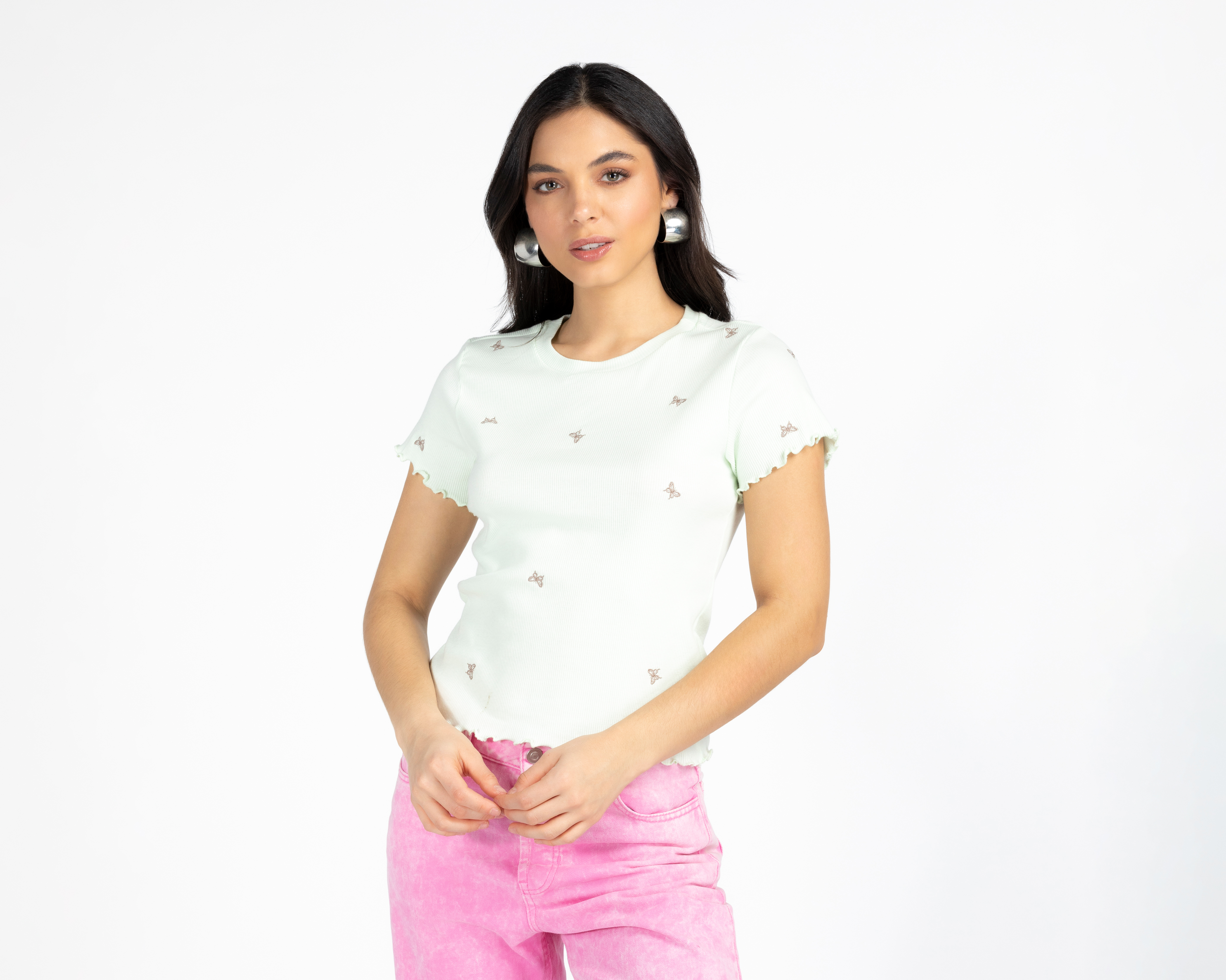 Foto 2 pulgar | Foto 1 | Blusa 18 Forever Manga Corta Juvenil