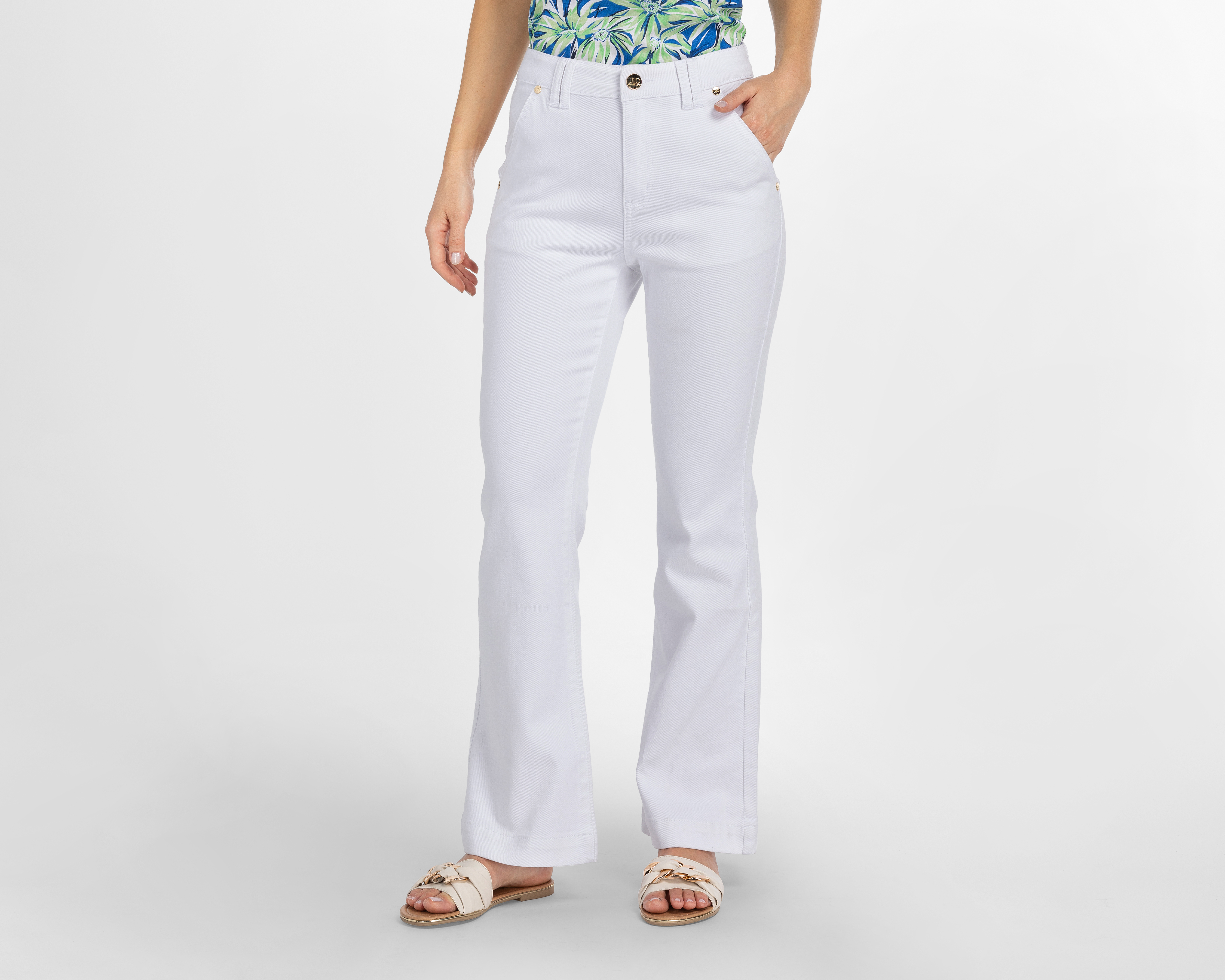 Jeans Flare Jennifer Lopez para Mujer