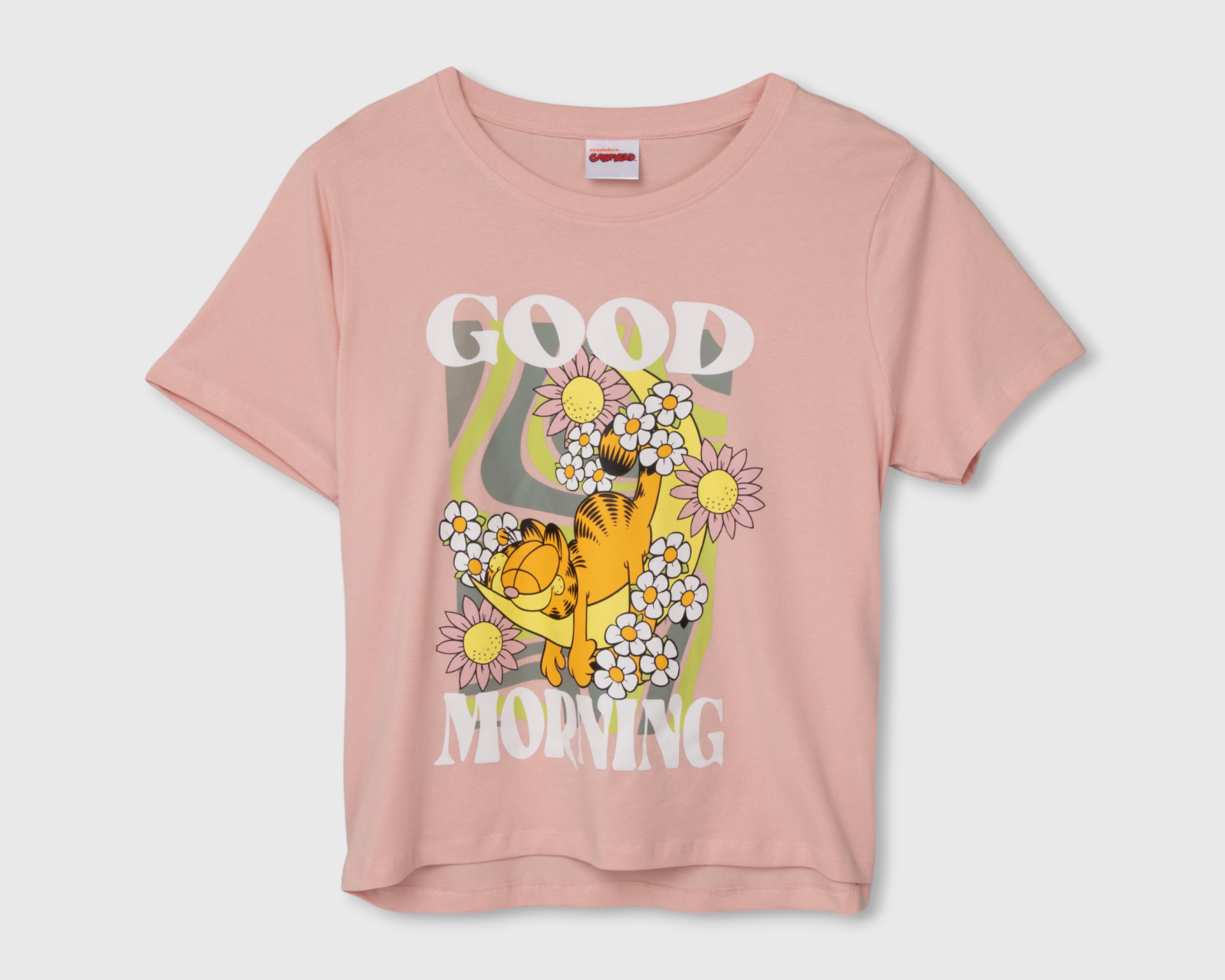 Foto 2 pulgar | Foto 1 | Playera Garfield Estampada