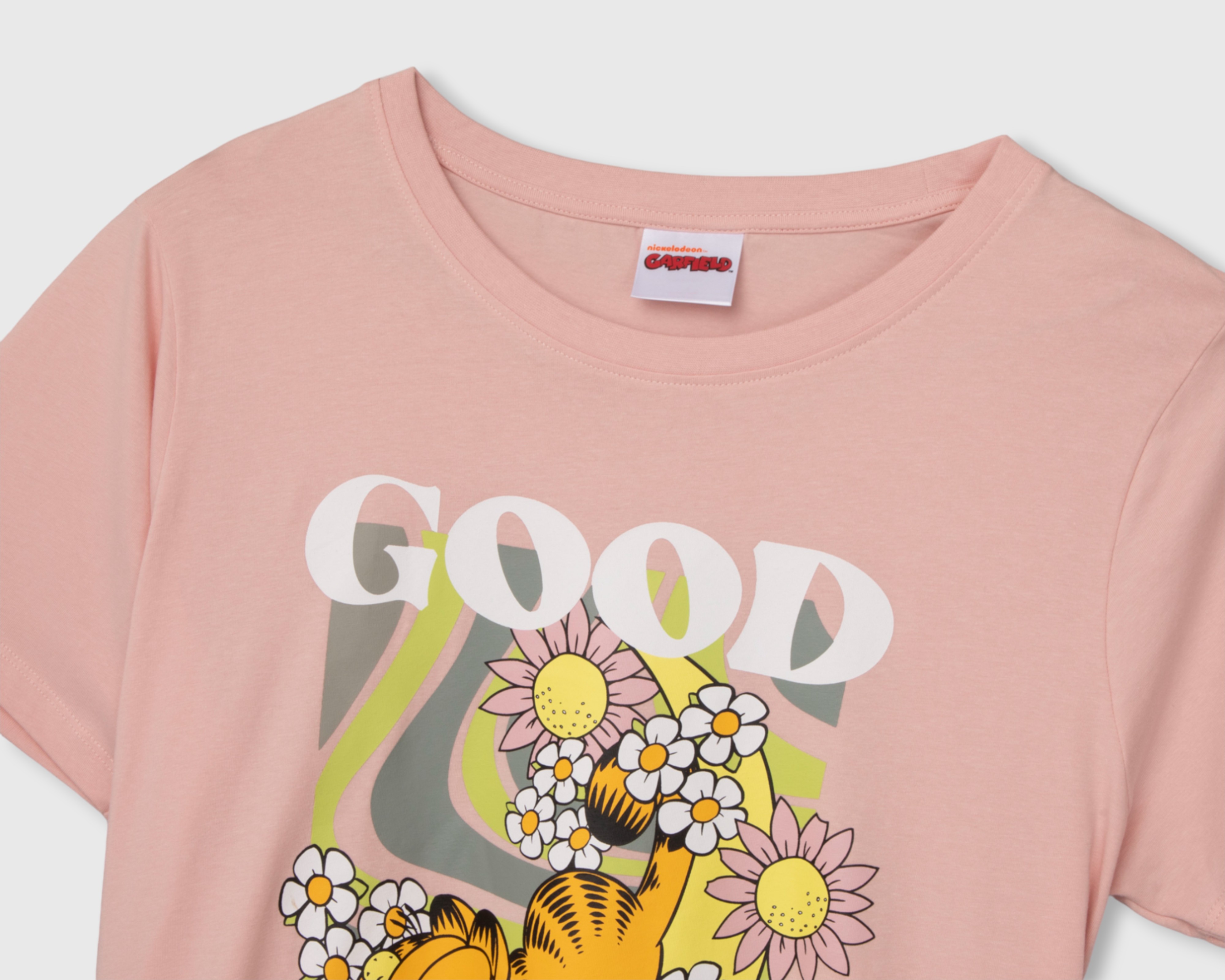 Foto 4 pulgar | Foto 3 | Playera Garfield Estampada
