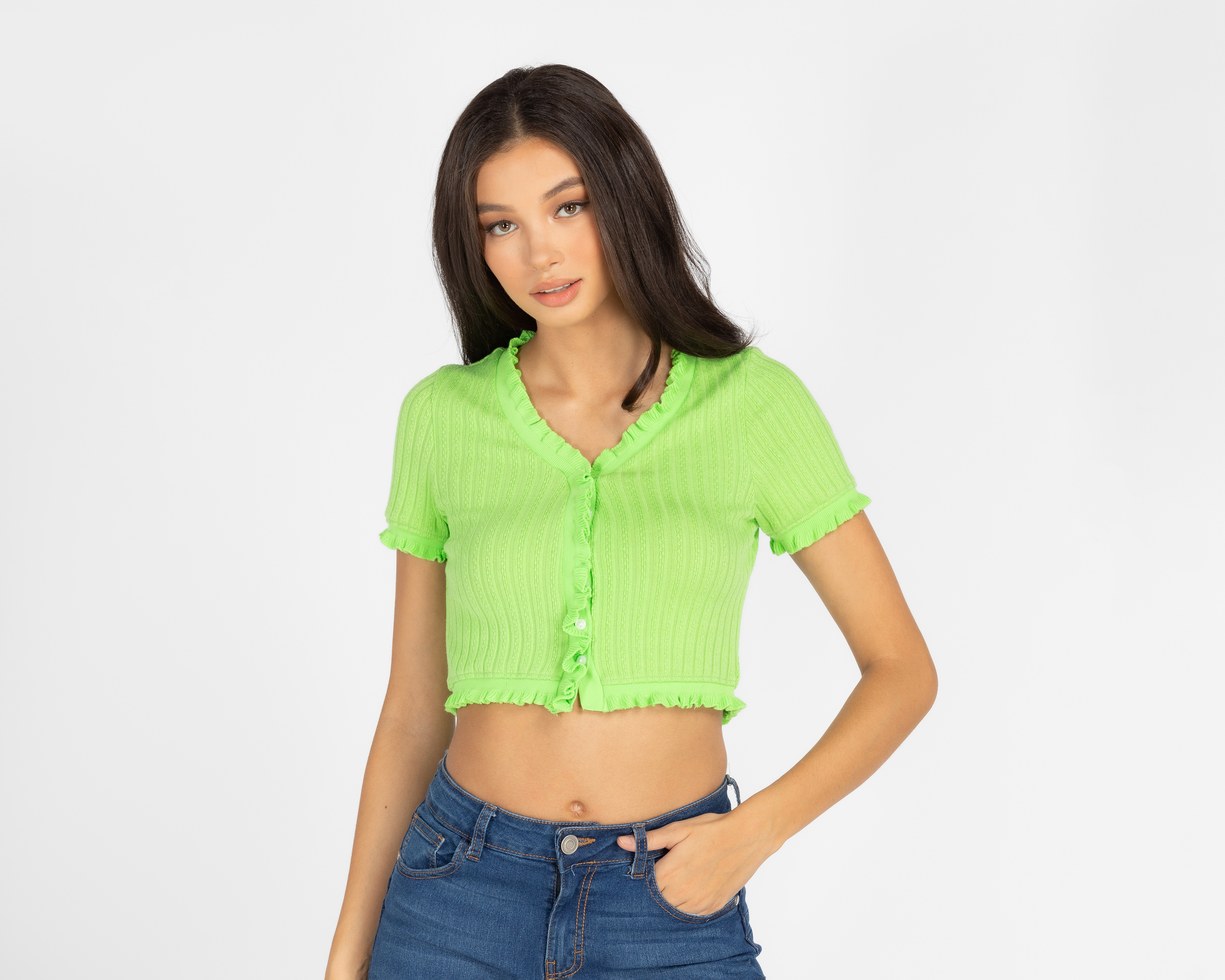 Blusa 18 Forever Manga Corta con Botones