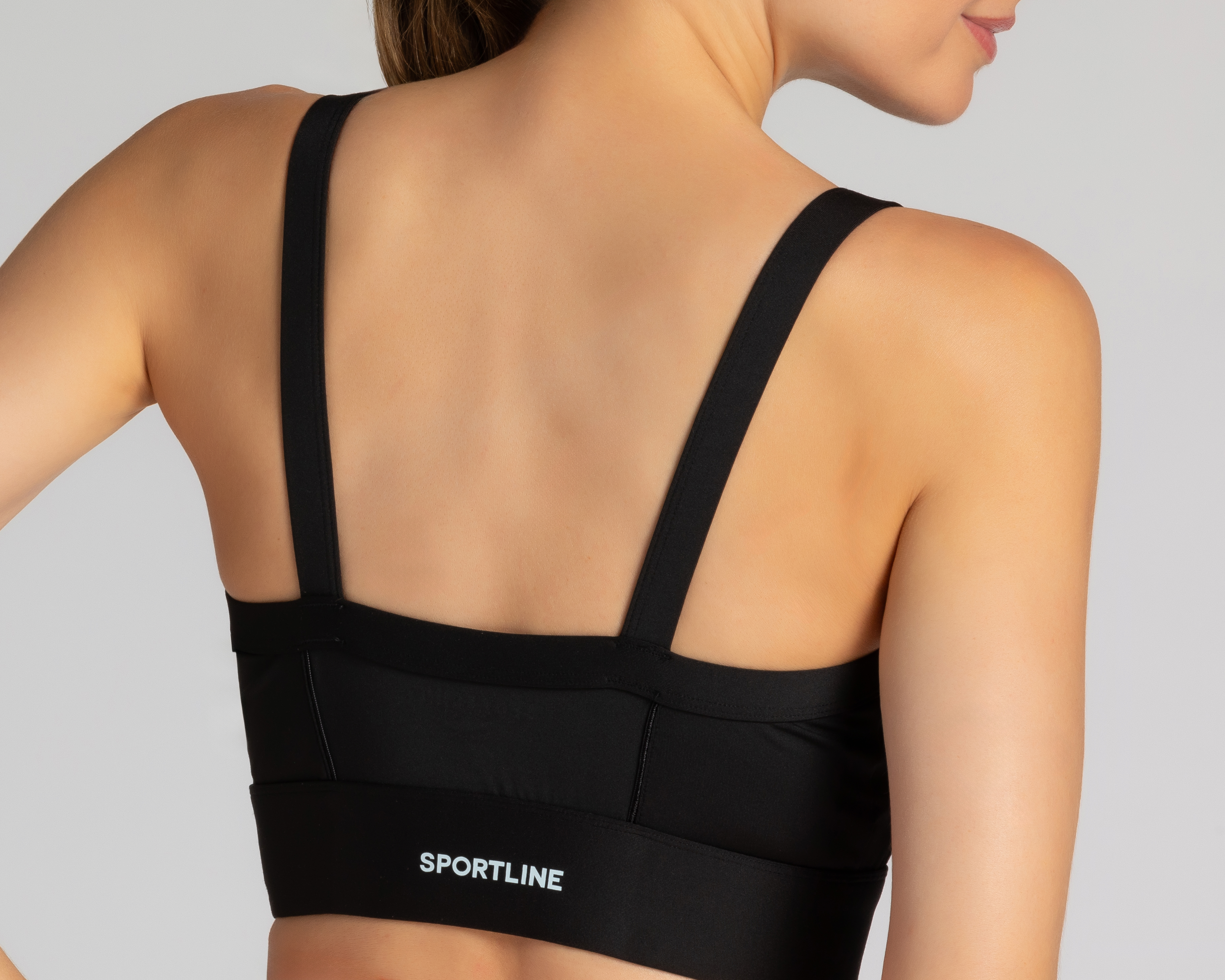 Foto 6 pulgar | Foto 5 | Top de Entrenamiento Sportline Negro para Mujer