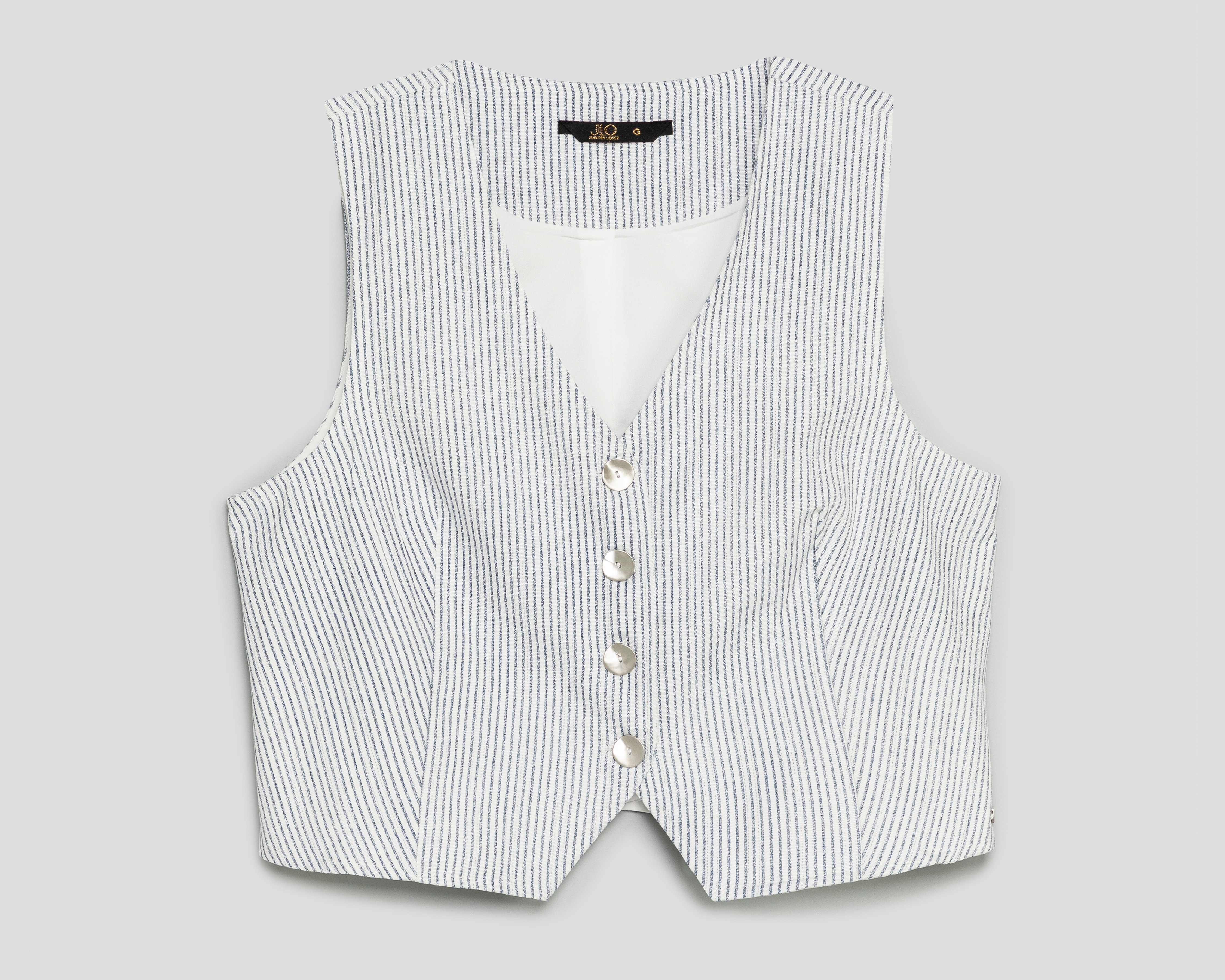 Chaleco a Rayas Jennifer Lopez para Mujer