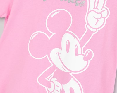 Foto 3 | Foto 3 | Playera Disney Mickey Mouse Manga Corta para Mujer