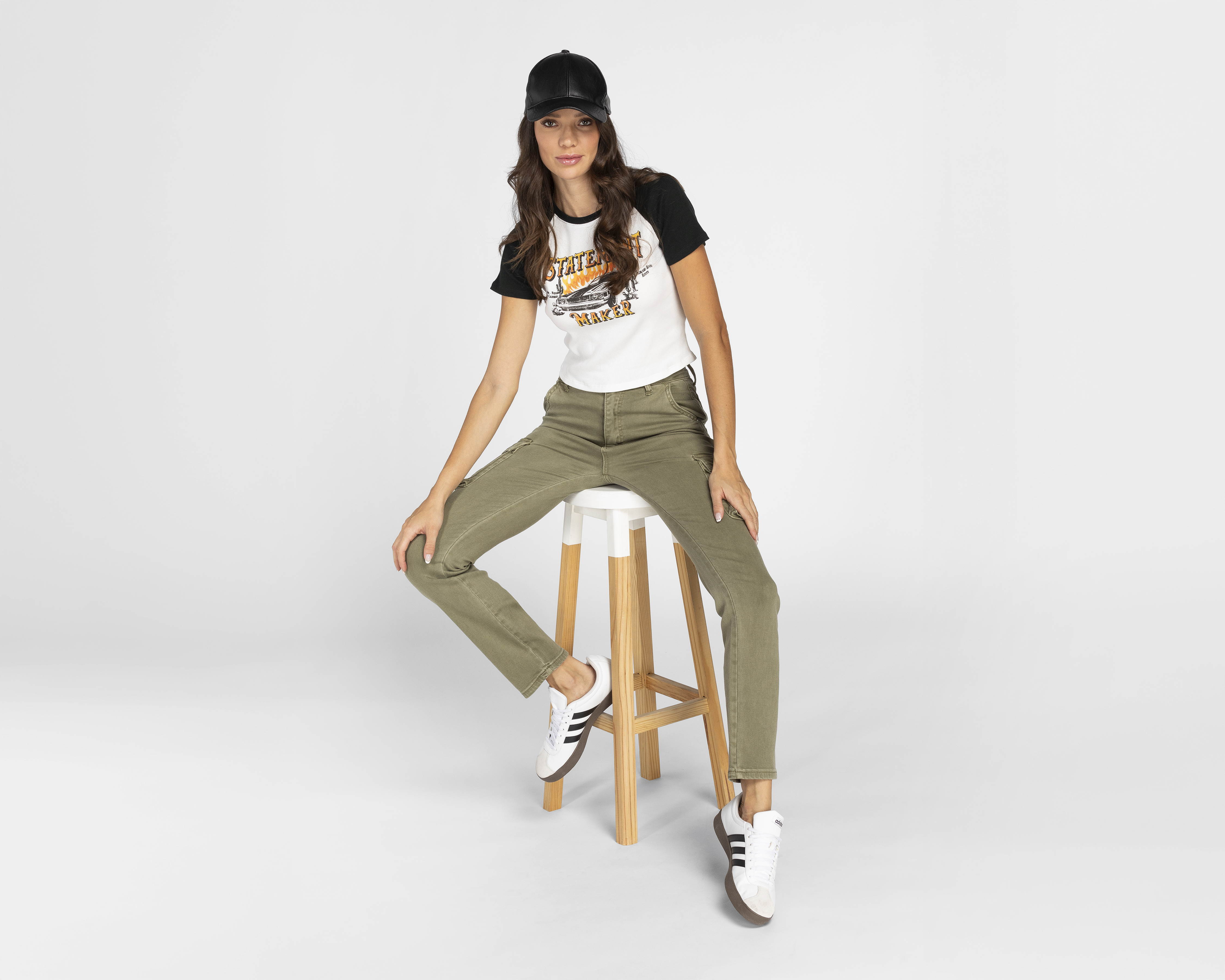 Foto 3 pulgar | Foto 2 | Playera Refill Manga Corta para Mujer