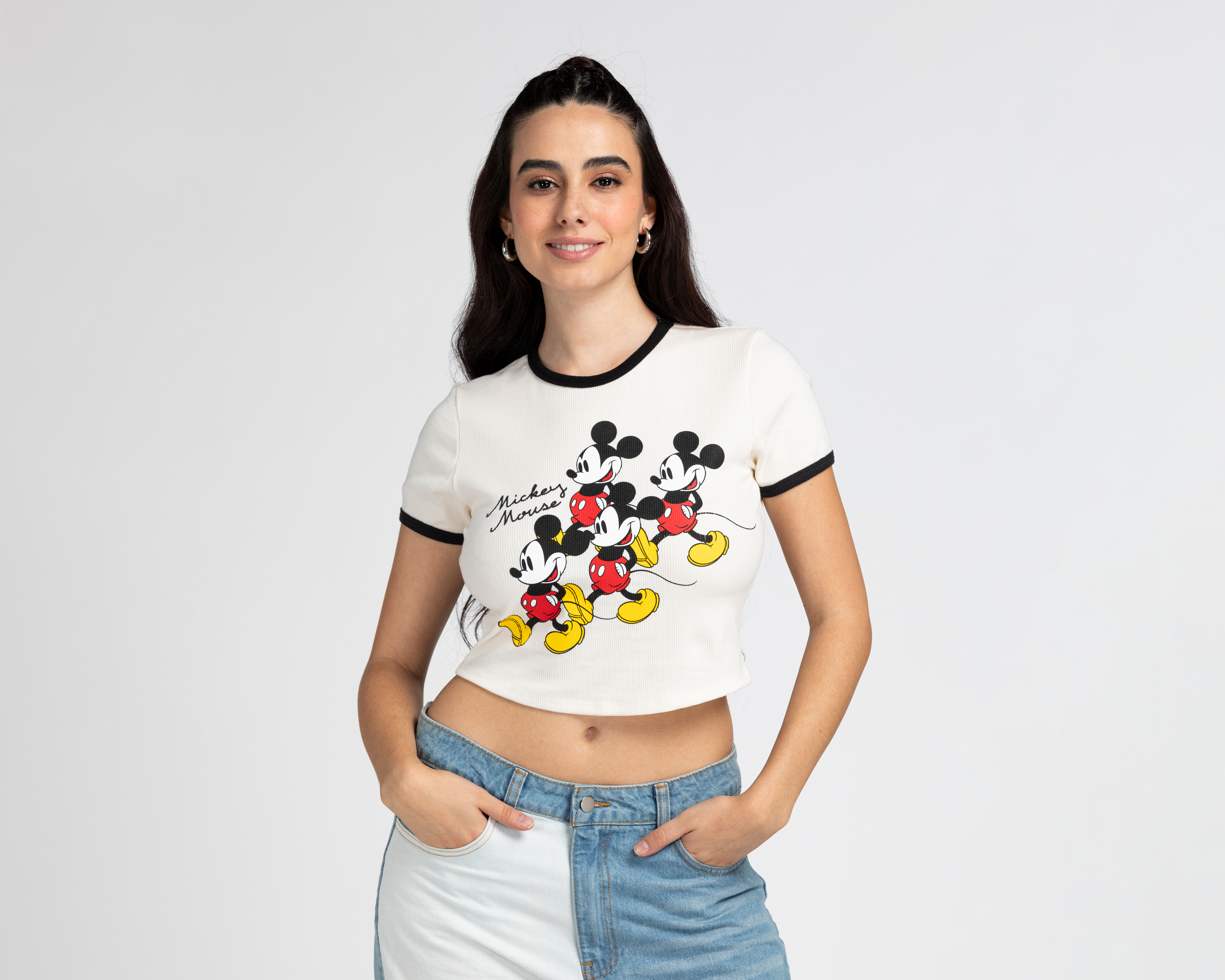 Foto 1 | Foto 1 | Playera Disney Mickey Mouse para Mujer