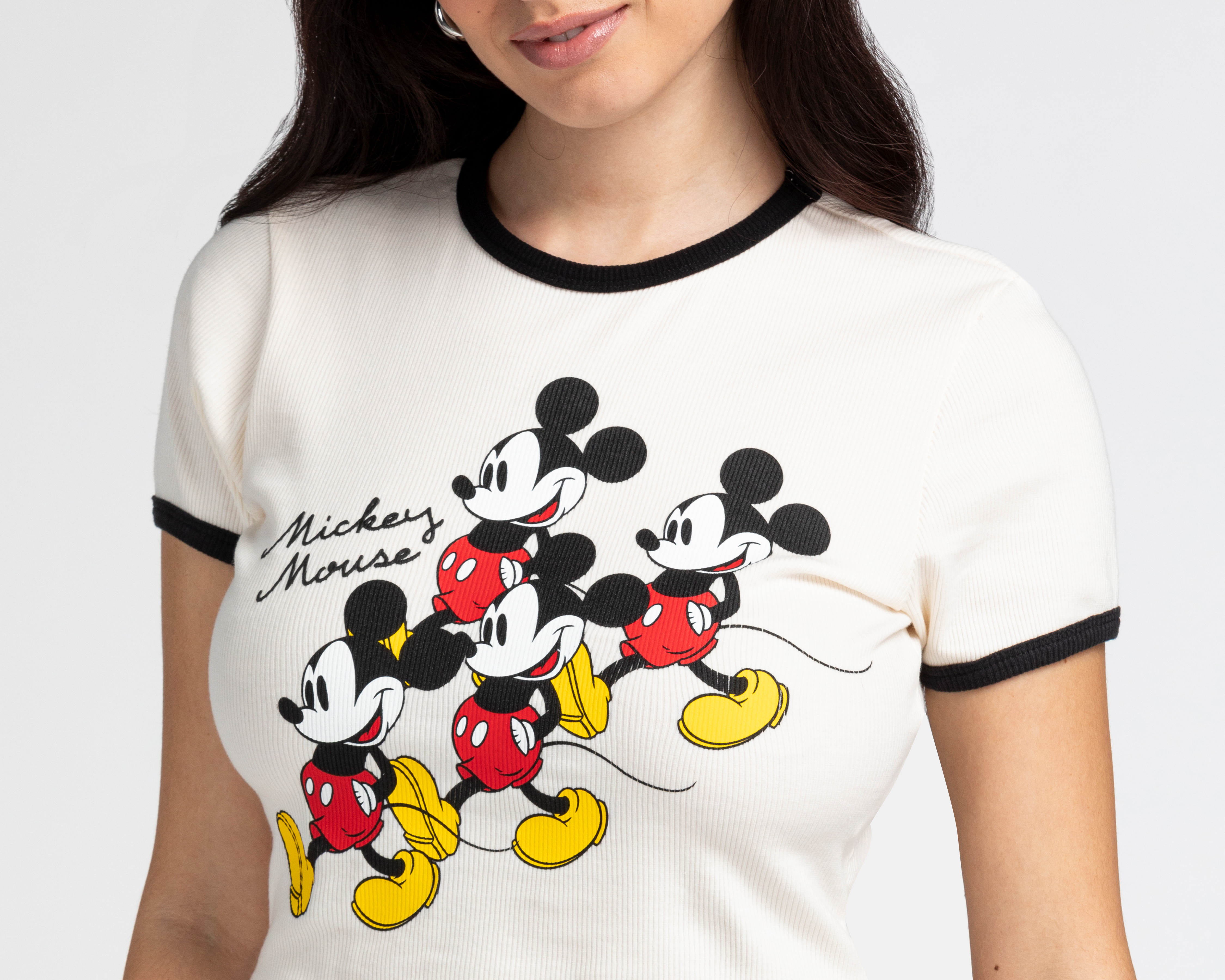 Foto 3 | Foto 3 | Playera Disney Mickey Mouse para Mujer