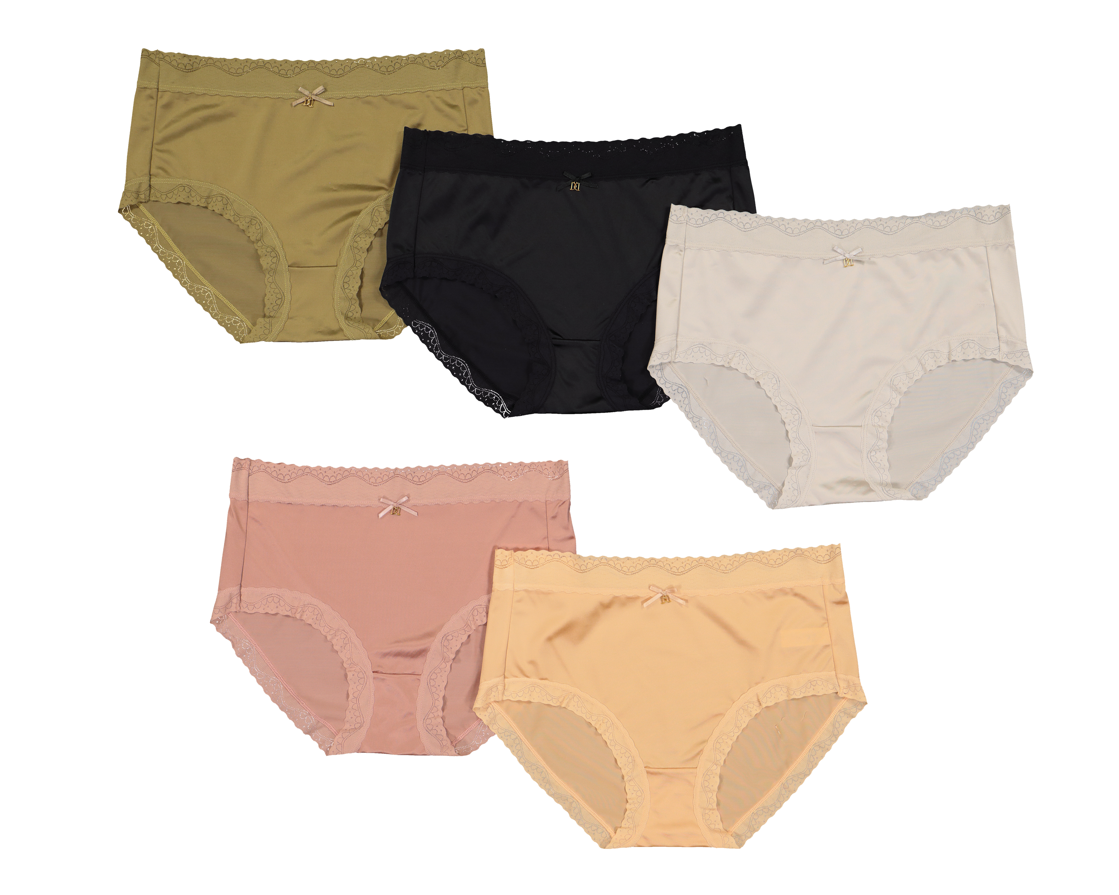Pantaleta Beauty Secret para Mujer 5 Pack