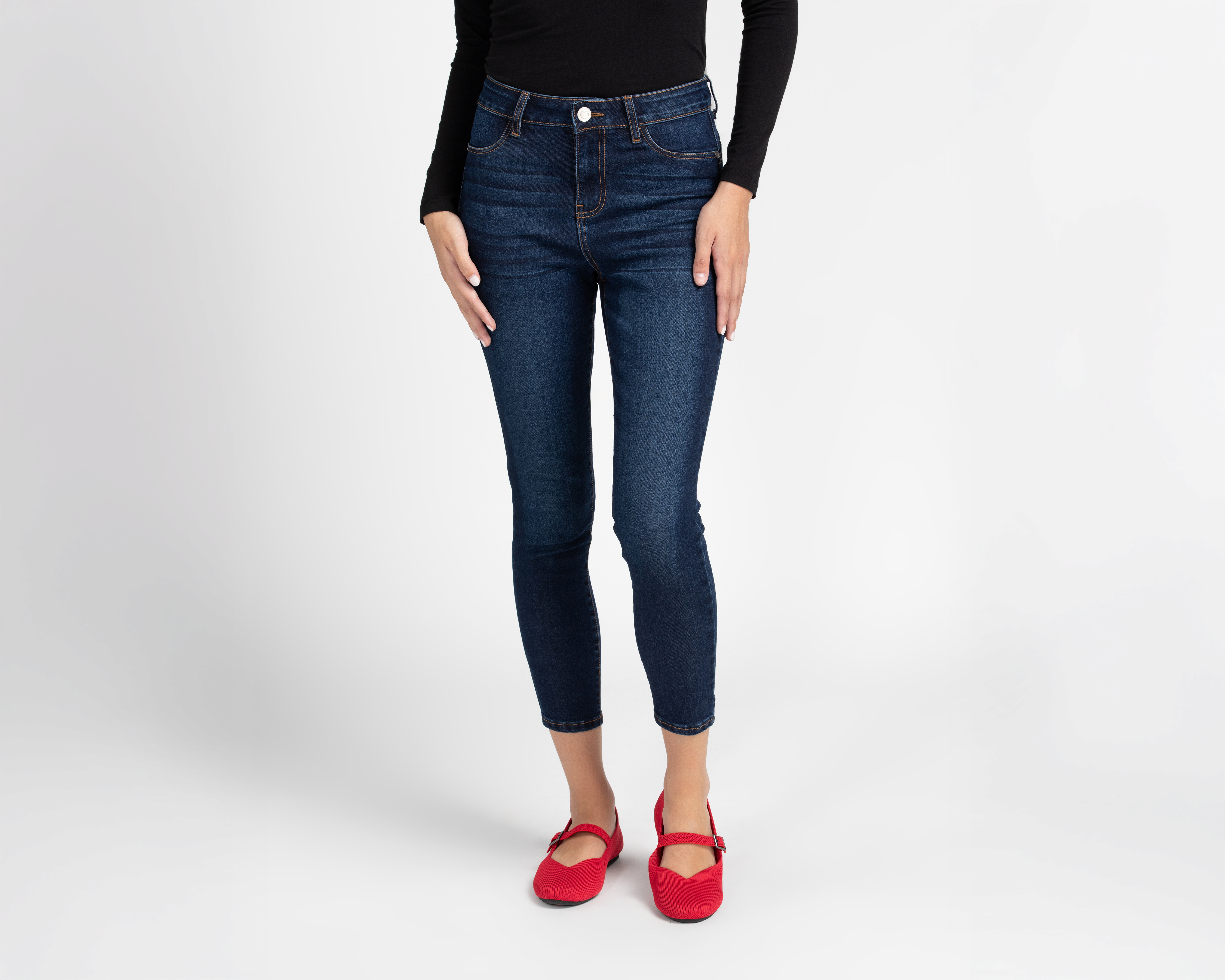 Foto 2 pulgar | Foto 1 | Jeans Skinny Lucky Star para Mujer