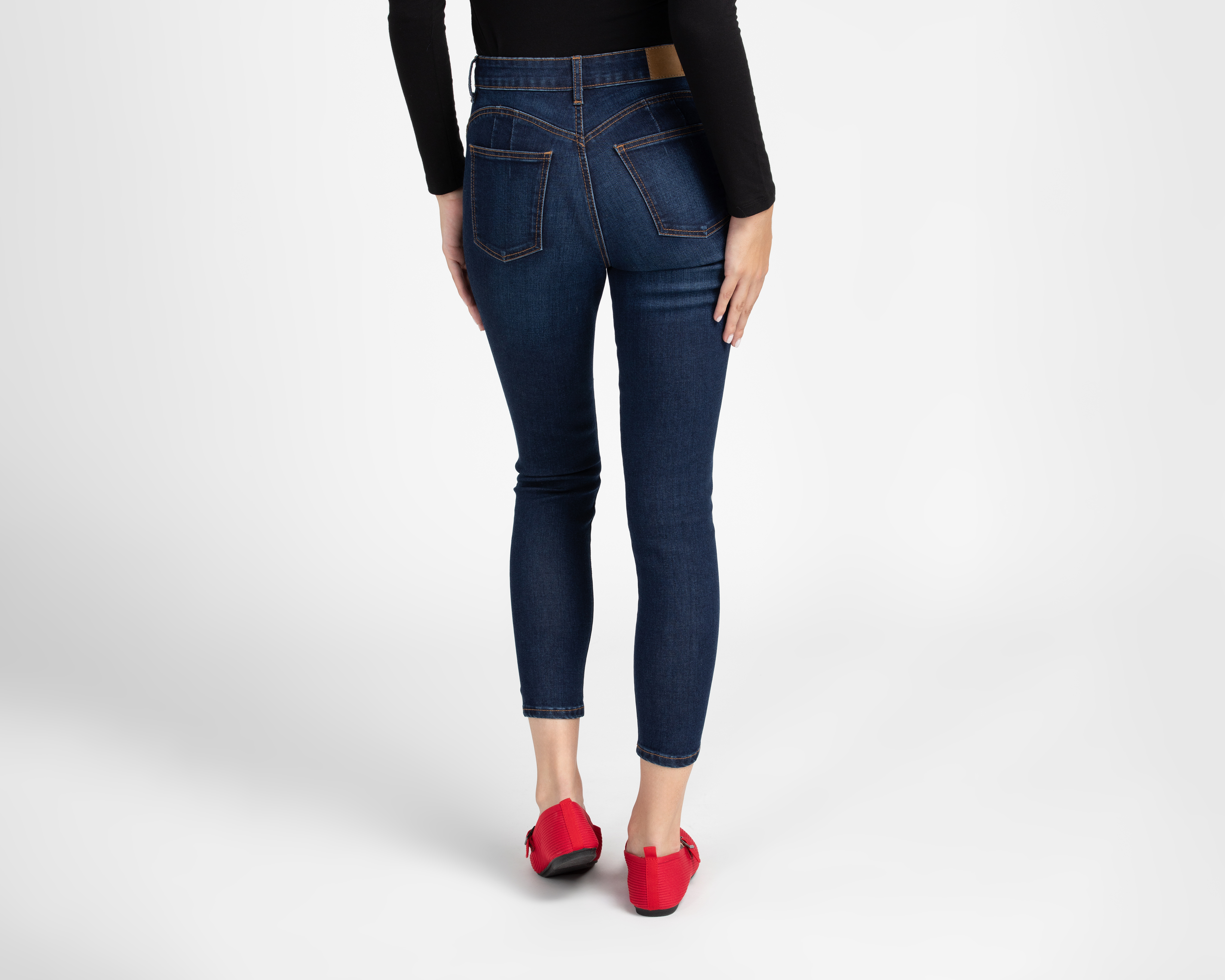 Foto 4 pulgar | Foto 3 | Jeans Skinny Lucky Star para Mujer