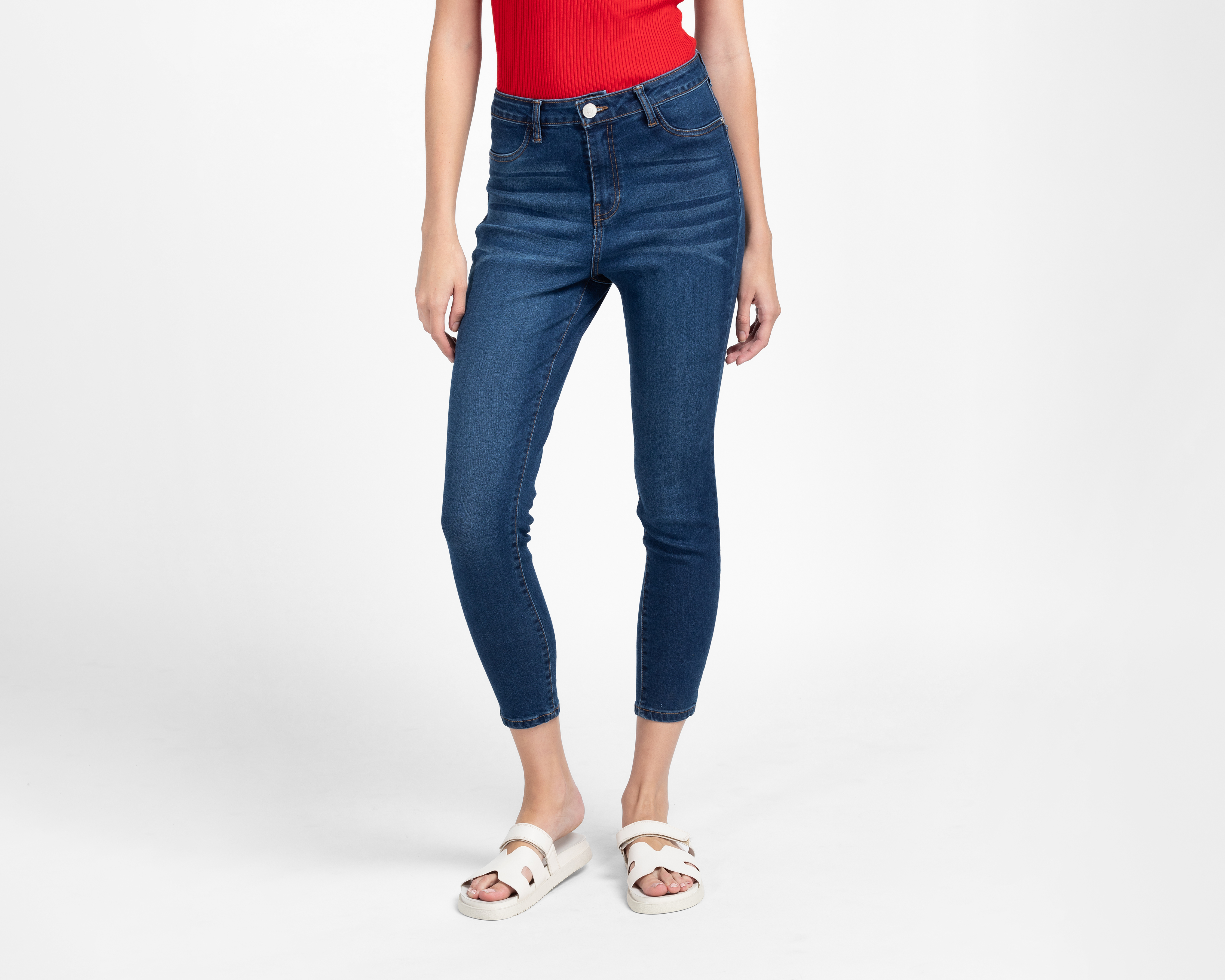 Foto 2 pulgar | Foto 1 | Jeans Skinny Lucky Star para Mujer