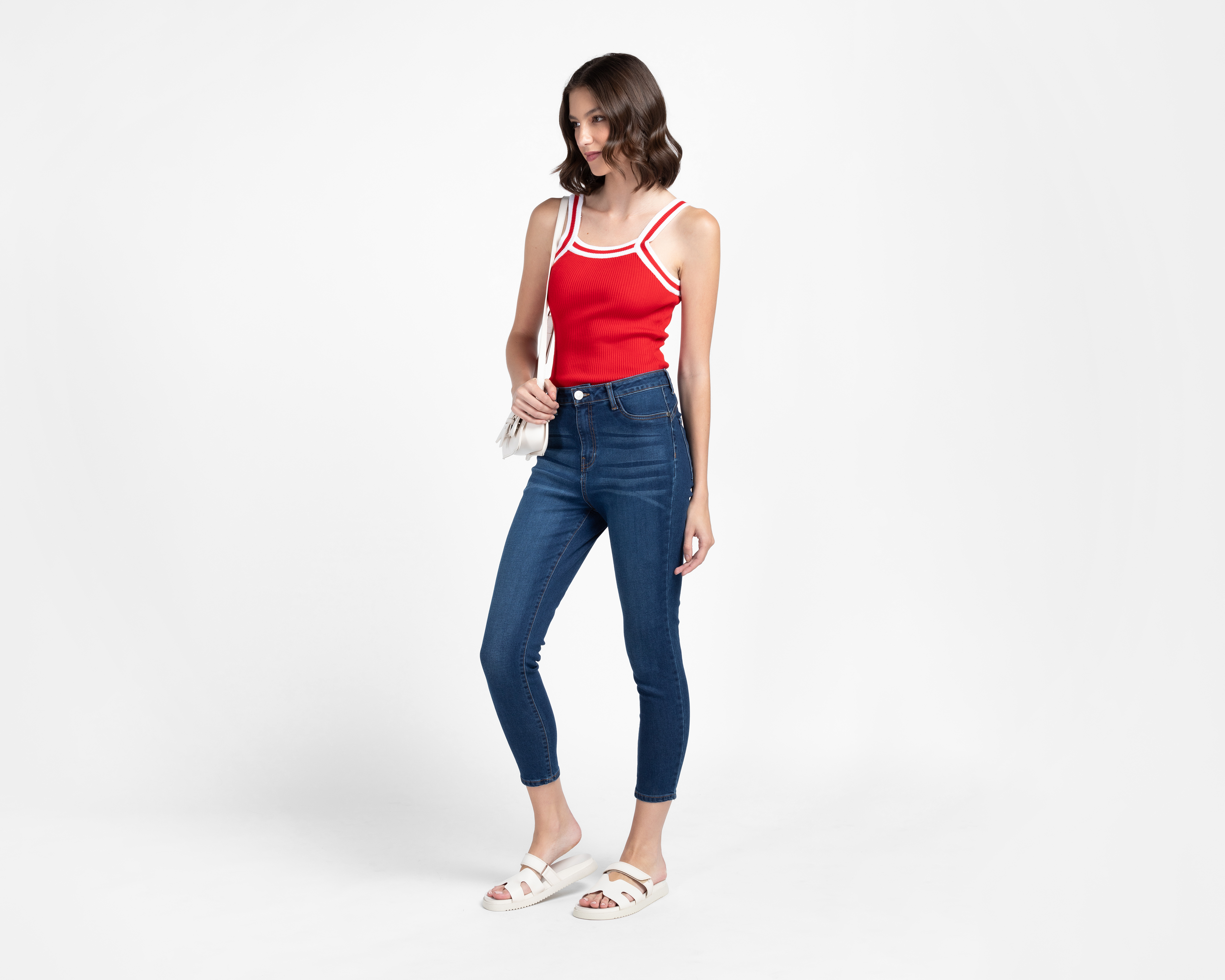 Foto 3 pulgar | Foto 2 | Jeans Skinny Lucky Star para Mujer