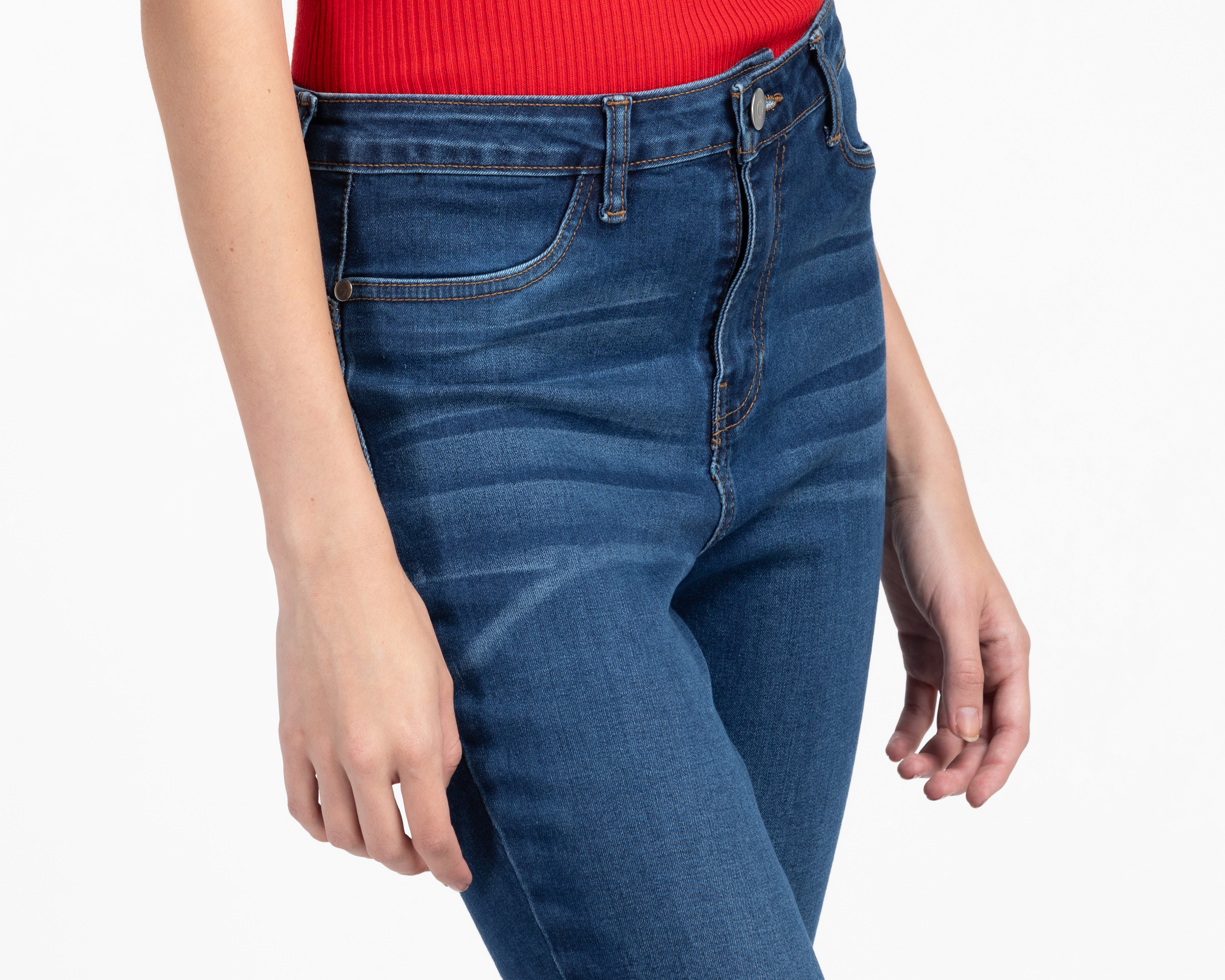 Foto 5 pulgar | Foto 4 | Jeans Skinny Lucky Star para Mujer