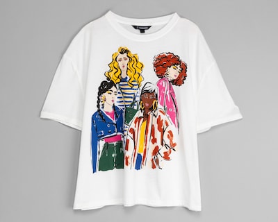 Foto 1 | Foto 1 | Playera Thinner Manga Corta Estampada