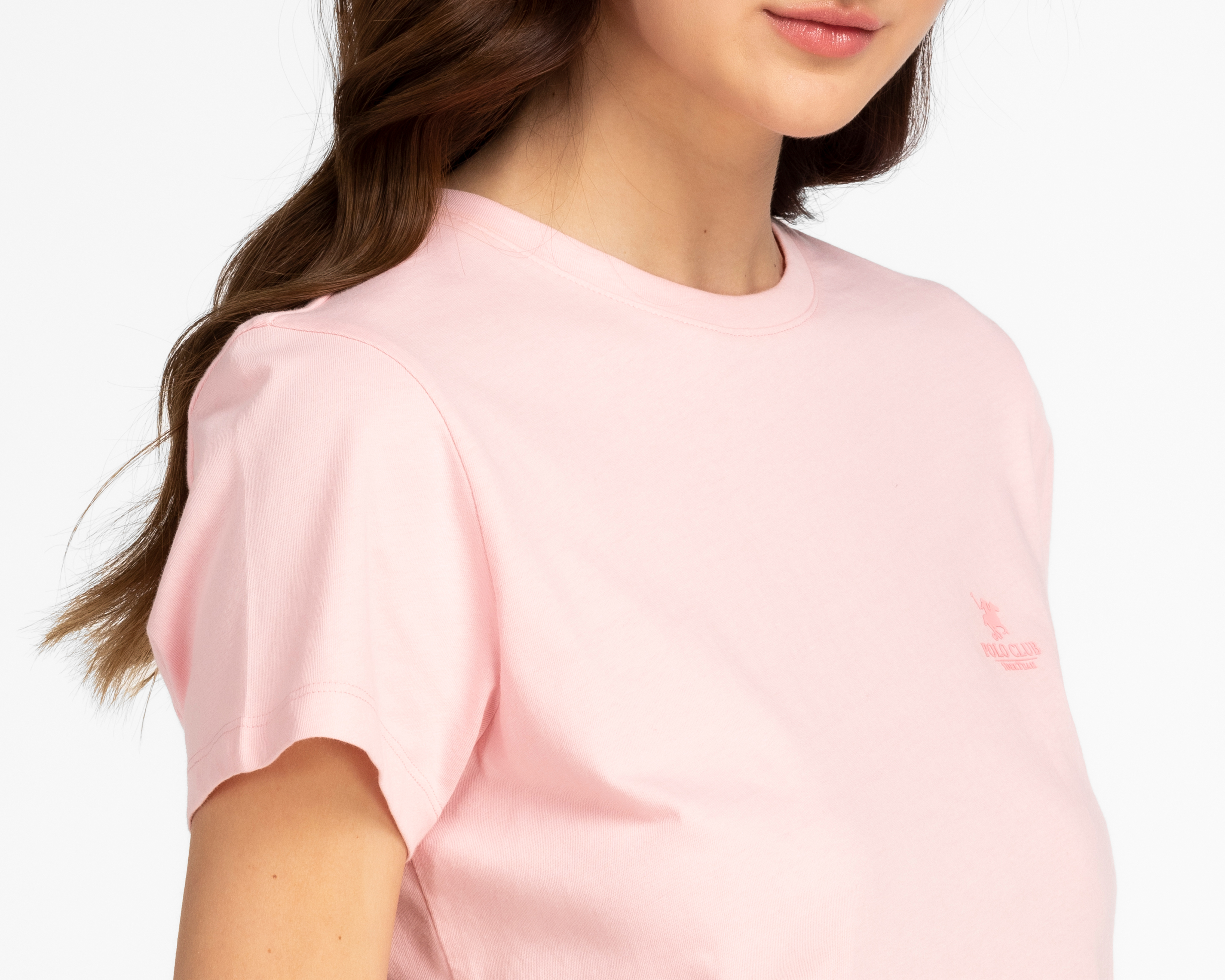 Foto 5 pulgar | Foto 4 | Playera York Team Polo Club Manga Corta con Cuello Redondo