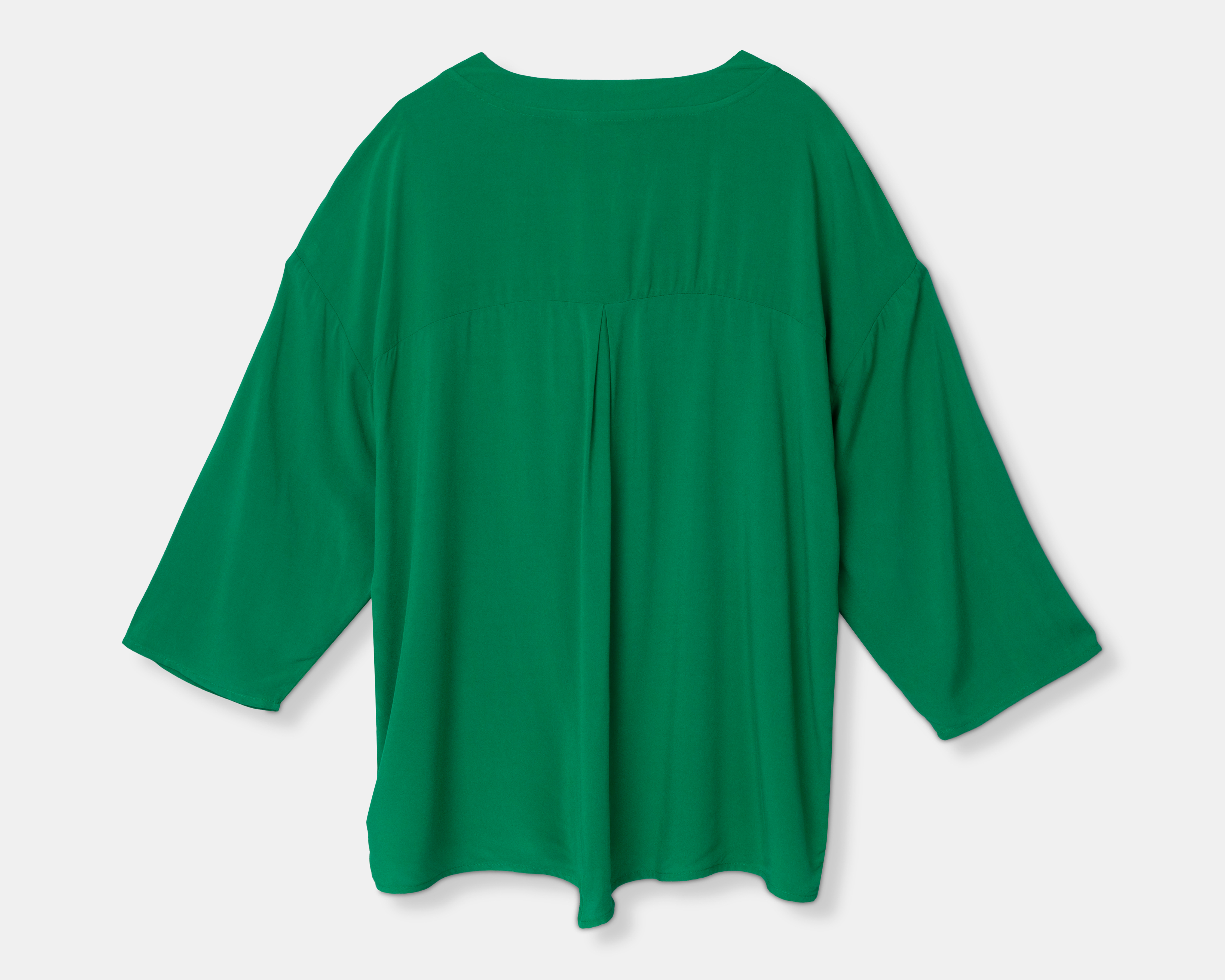 Foto 3 pulgar | Foto 2 | Blusa Lady Sun Manga 3/4 Verde