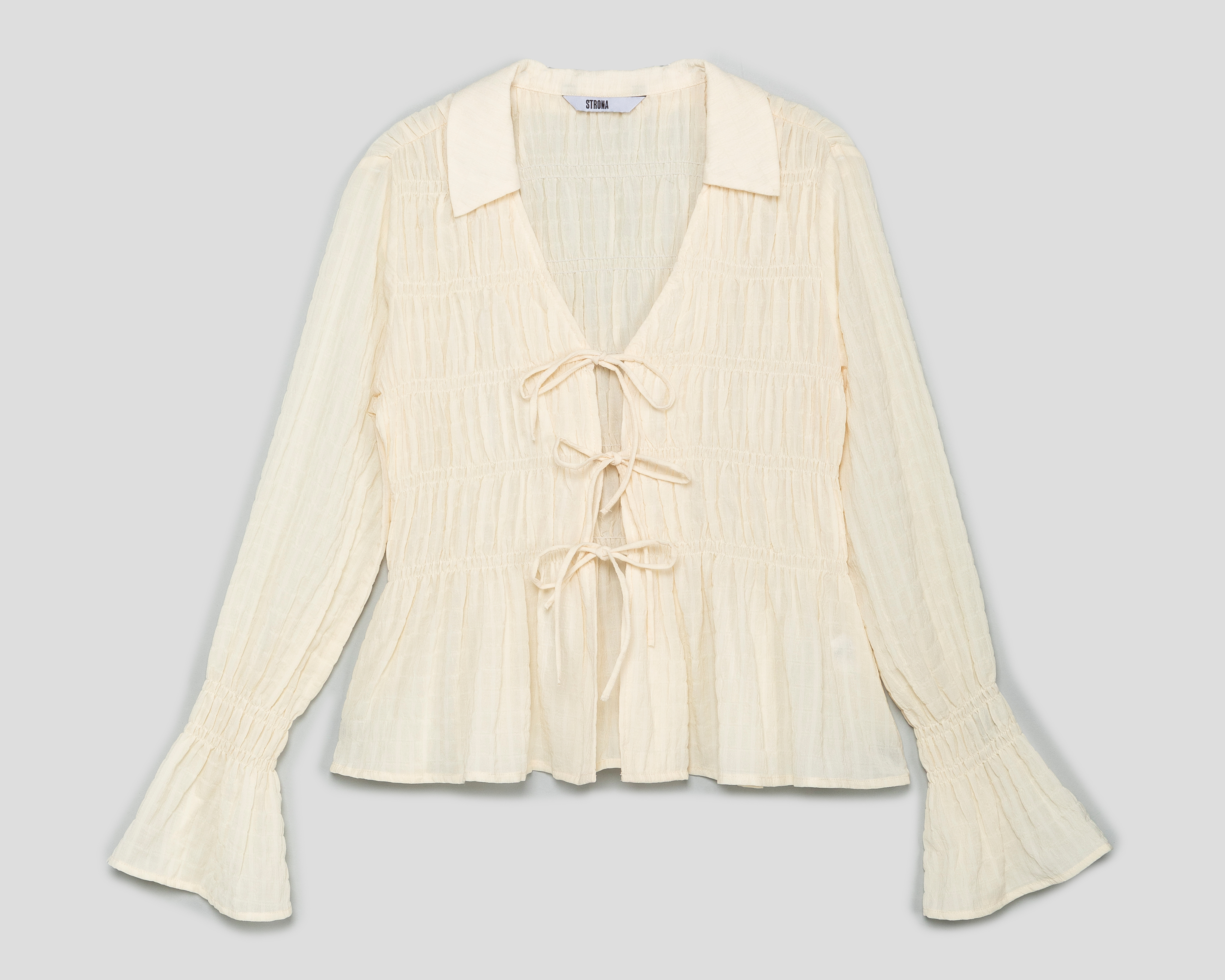 Blusa Manga Larga Strona para Mujer