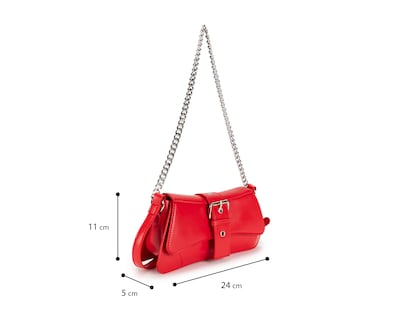 Foto 5 | Foto 5 | Bolsa Cruzada Strona Roja