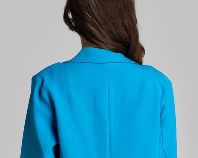 Foto 5 | Foto 5 | Blazer Thinner Azul para Mujer
