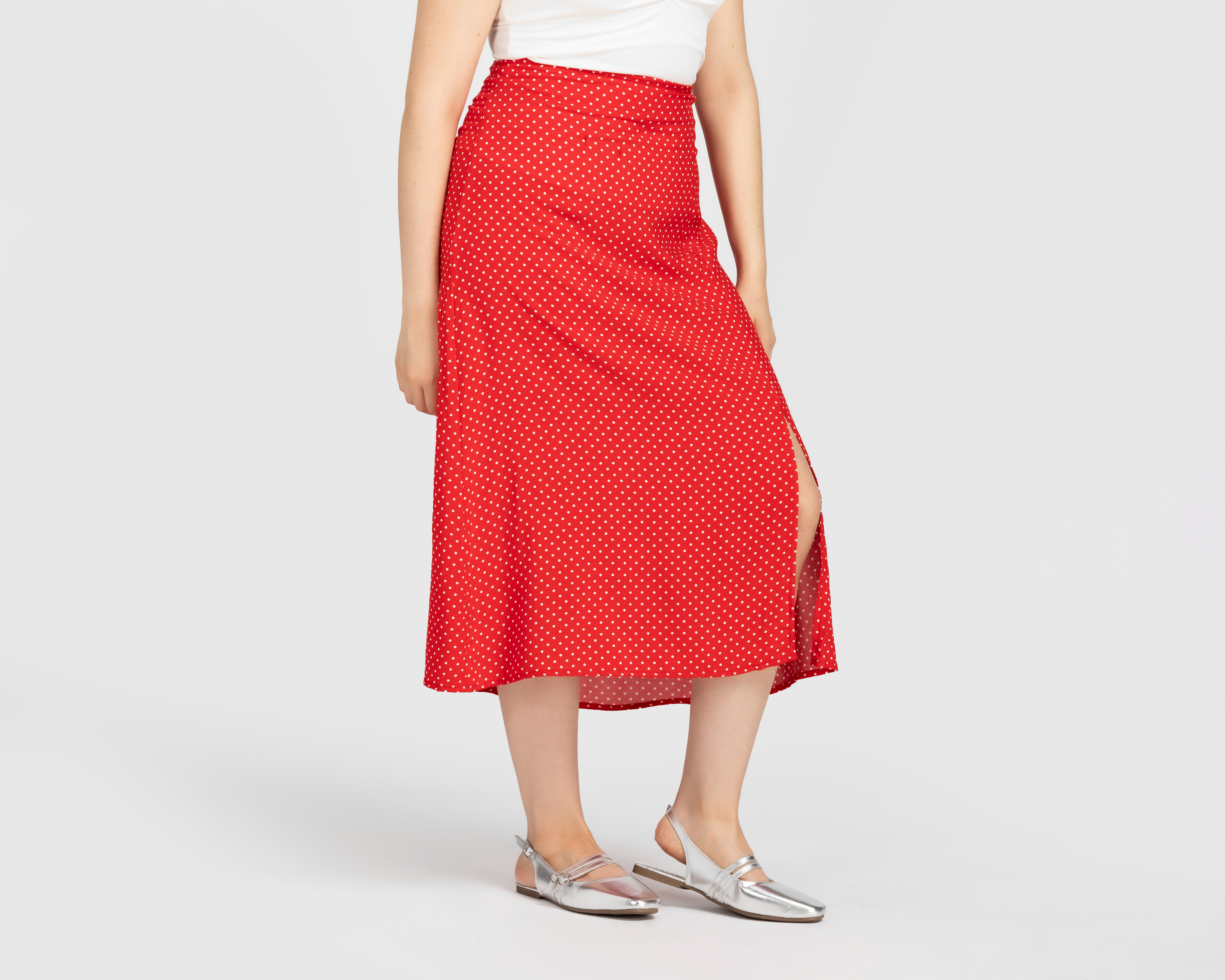 Falda Midi Refill de Puntos