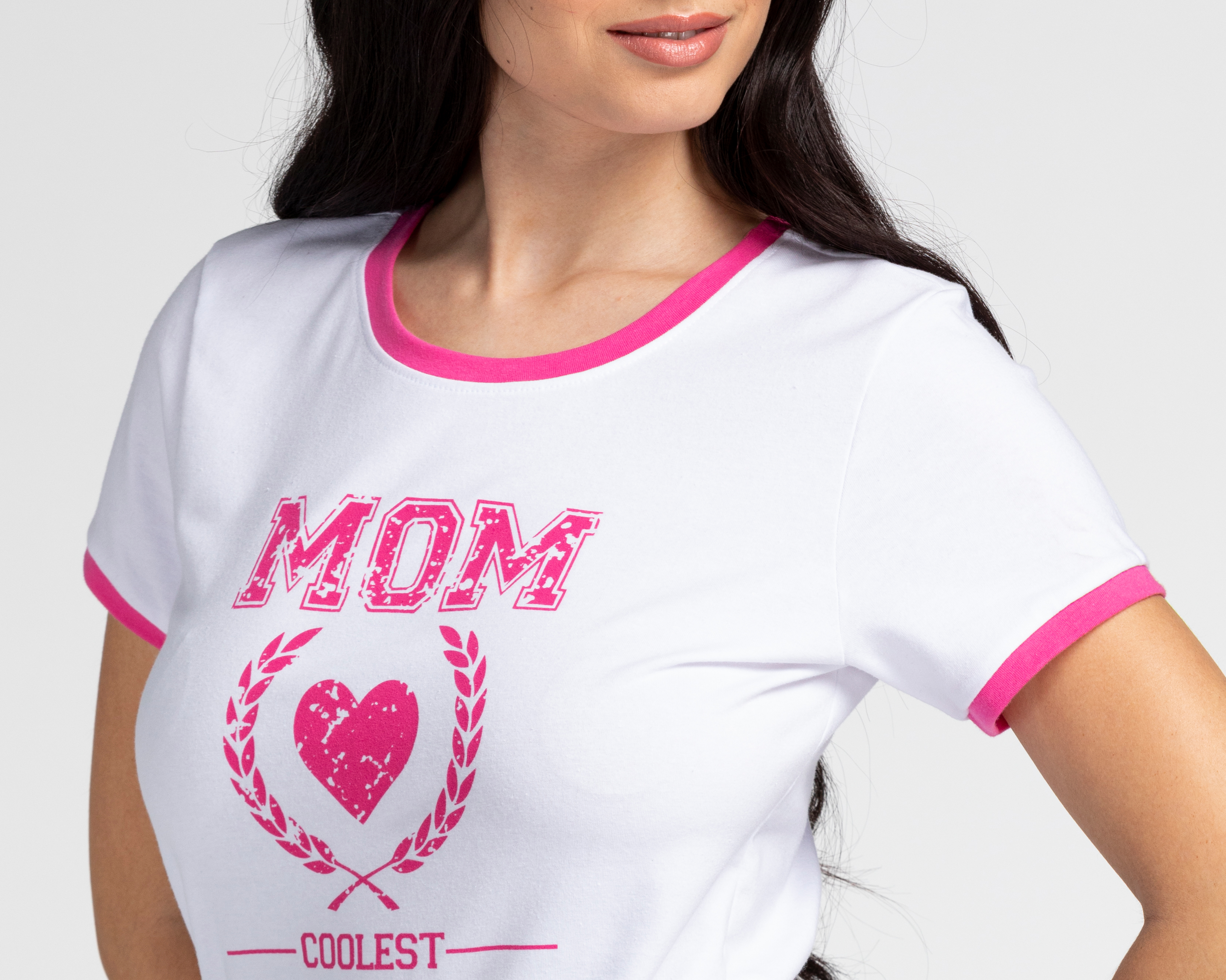 Foto 4 | Foto 4 | Playera Refill Blanca Estampada