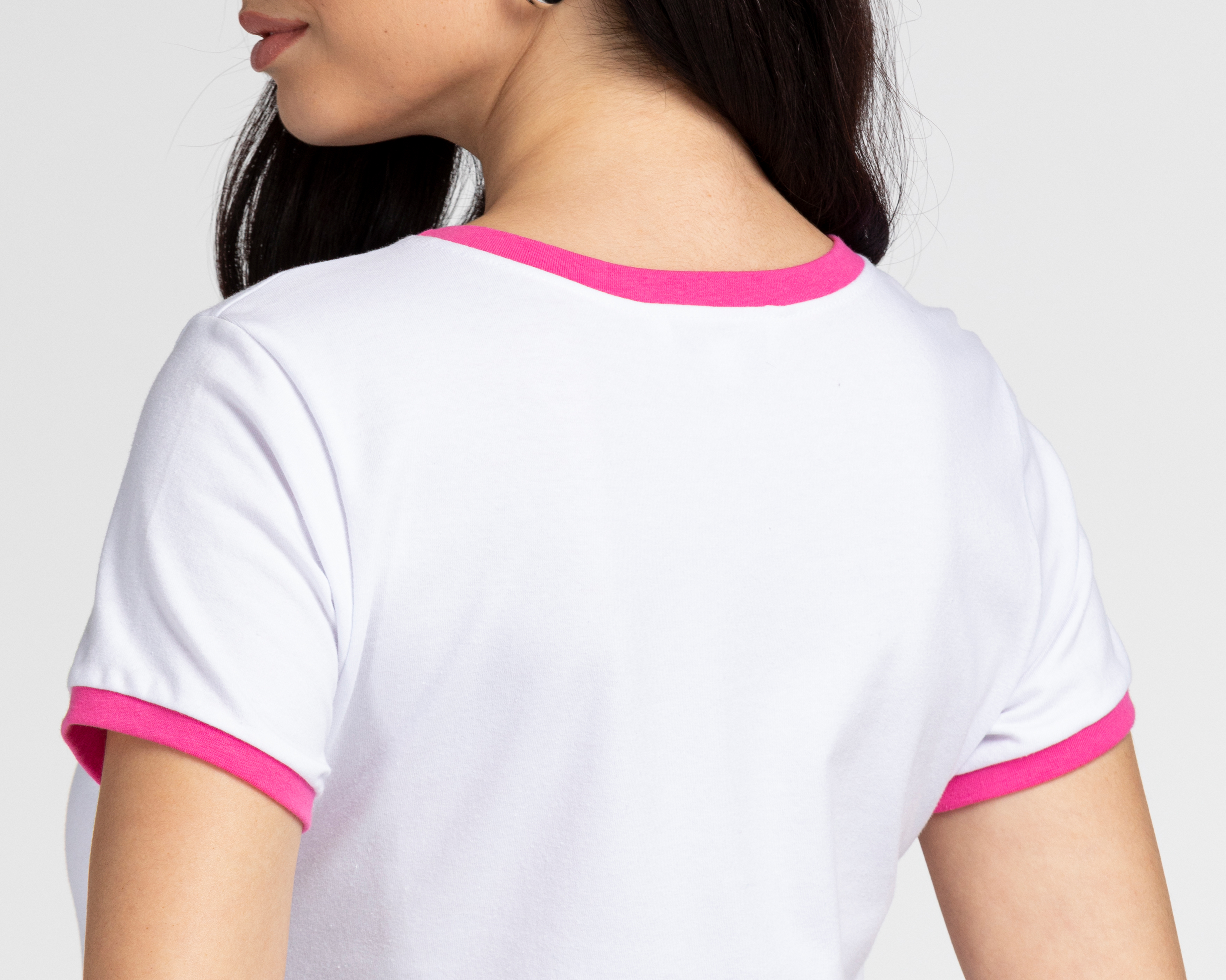 Foto 6 pulgar | Foto 5 | Playera Refill Blanca Estampada