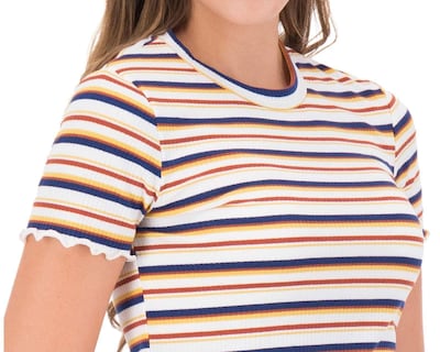 Foto 4 | Foto 4 | Playera Refill Rayada Cuello Redondo