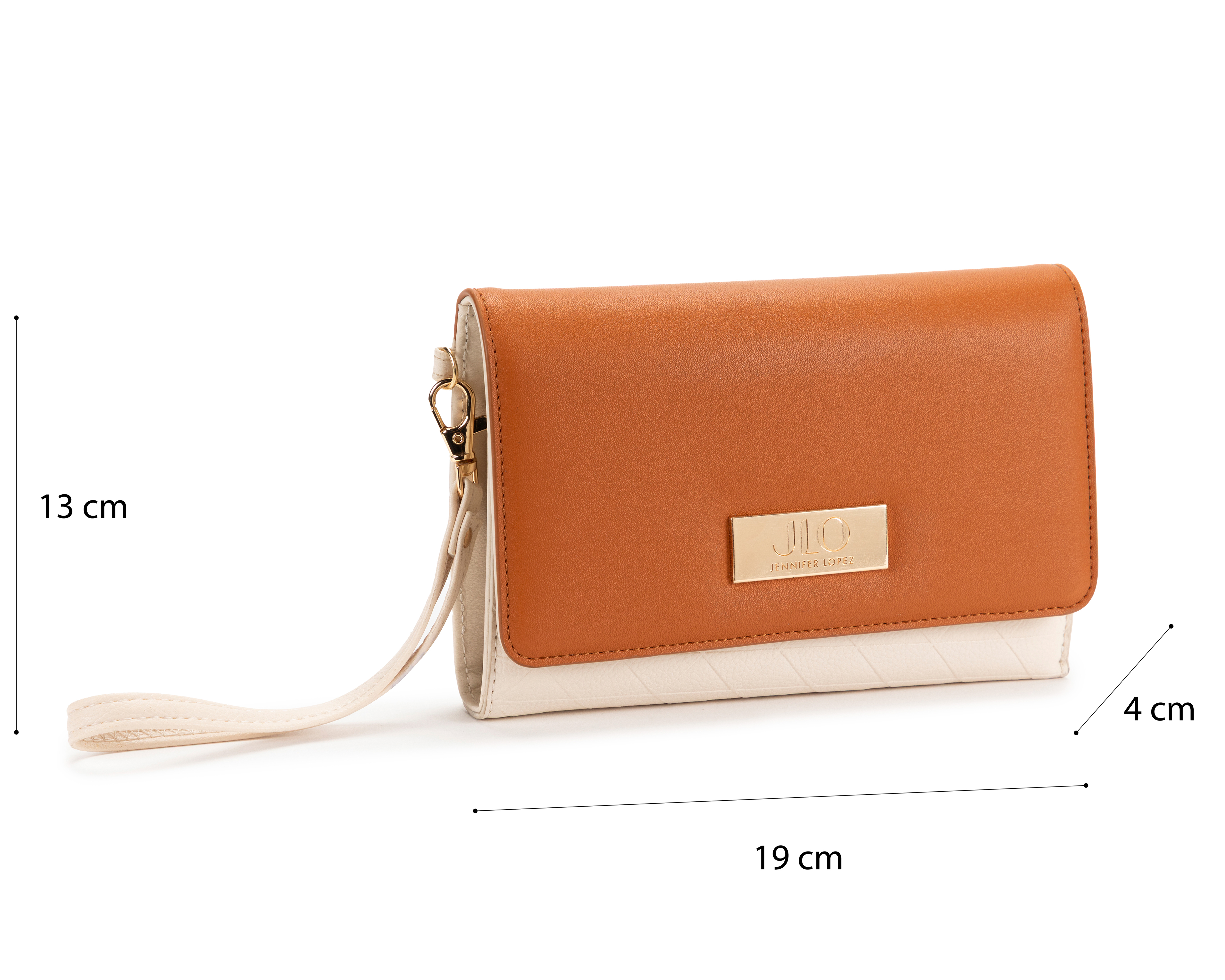 Foto 7 pulgar | Foto 6 | Cartera para Mujer Jennifer Lopez Anaranjada