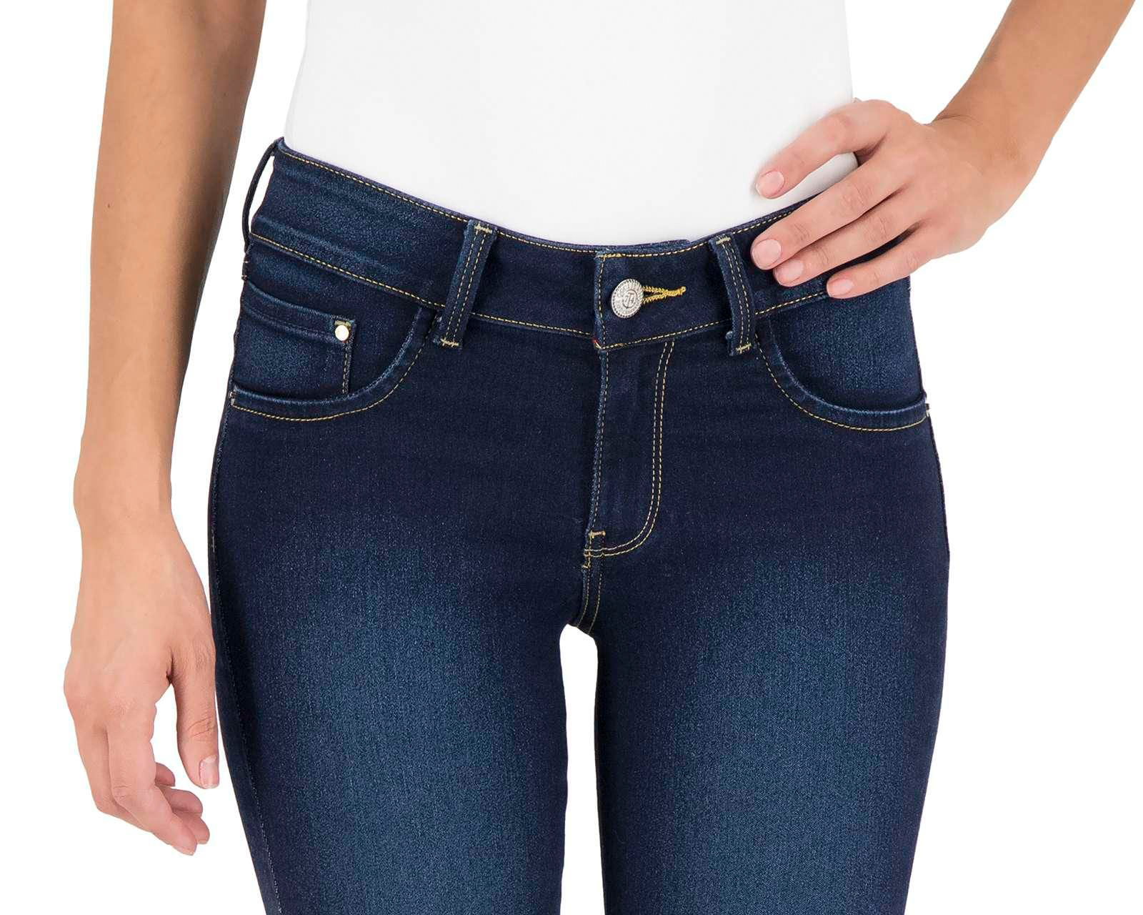 Foto 4 pulgar | Foto 3 | Jeans Skinny Oggi Carol para Mujer