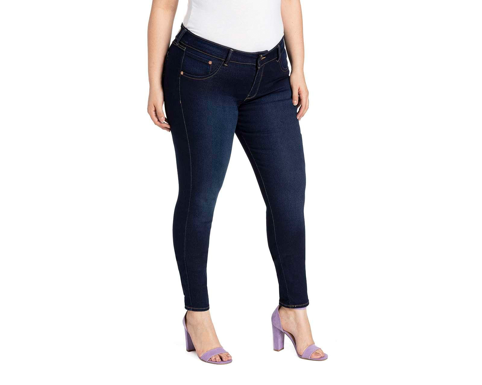 Foto 5 pulgar | Foto 4 | Jeans Skinny Oggi Carol para Mujer