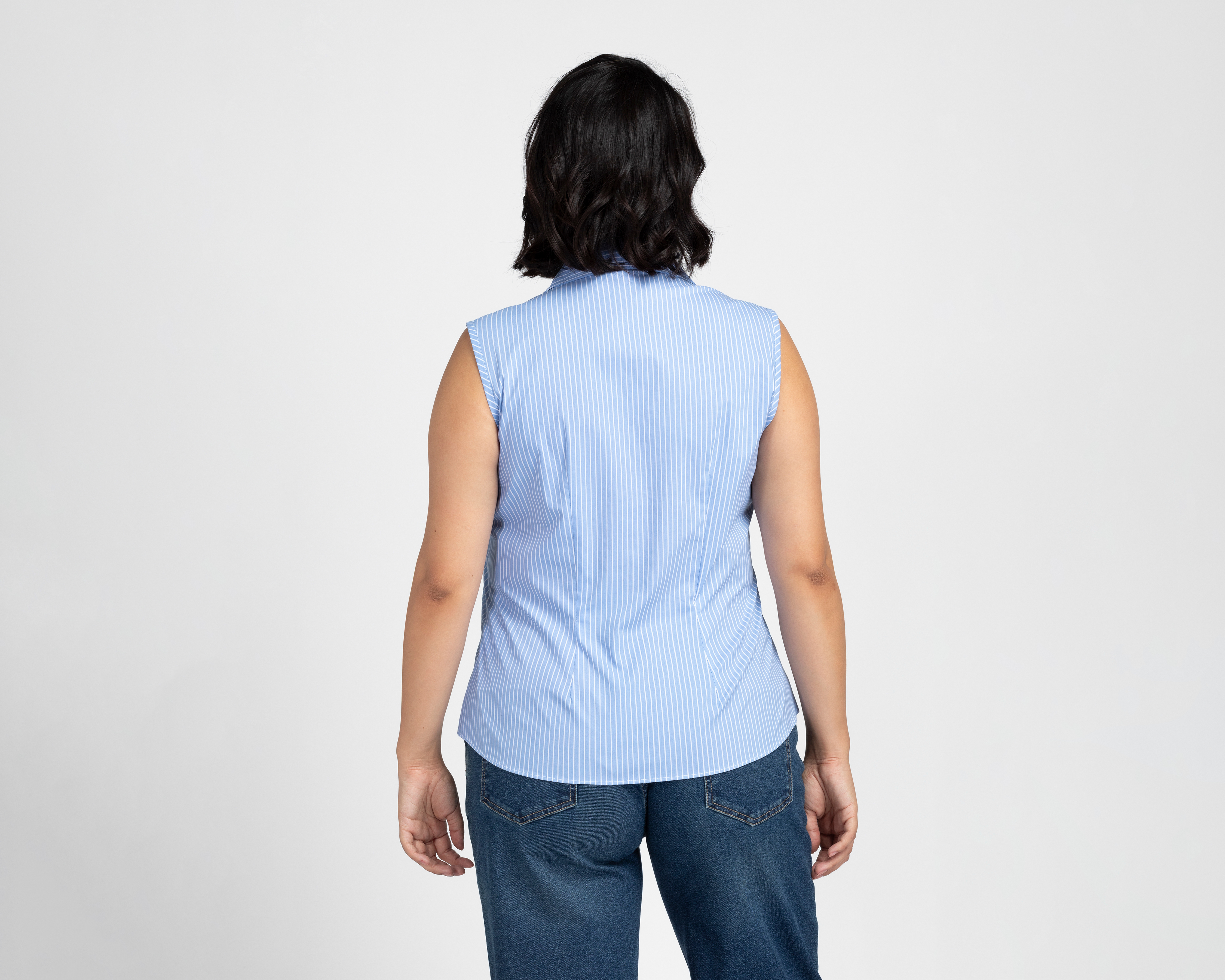 Foto 4 pulgar | Foto 3 | Blusa sin Mangas Sahara para Mujer