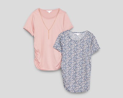 Foto 1 | Foto 1 | Playera de Maternidad Manga Corta Mamá Bella 2 Piezas