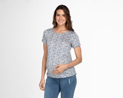 Foto 2 | Foto 2 | Playera de Maternidad Manga Corta Mamá Bella 2 Piezas